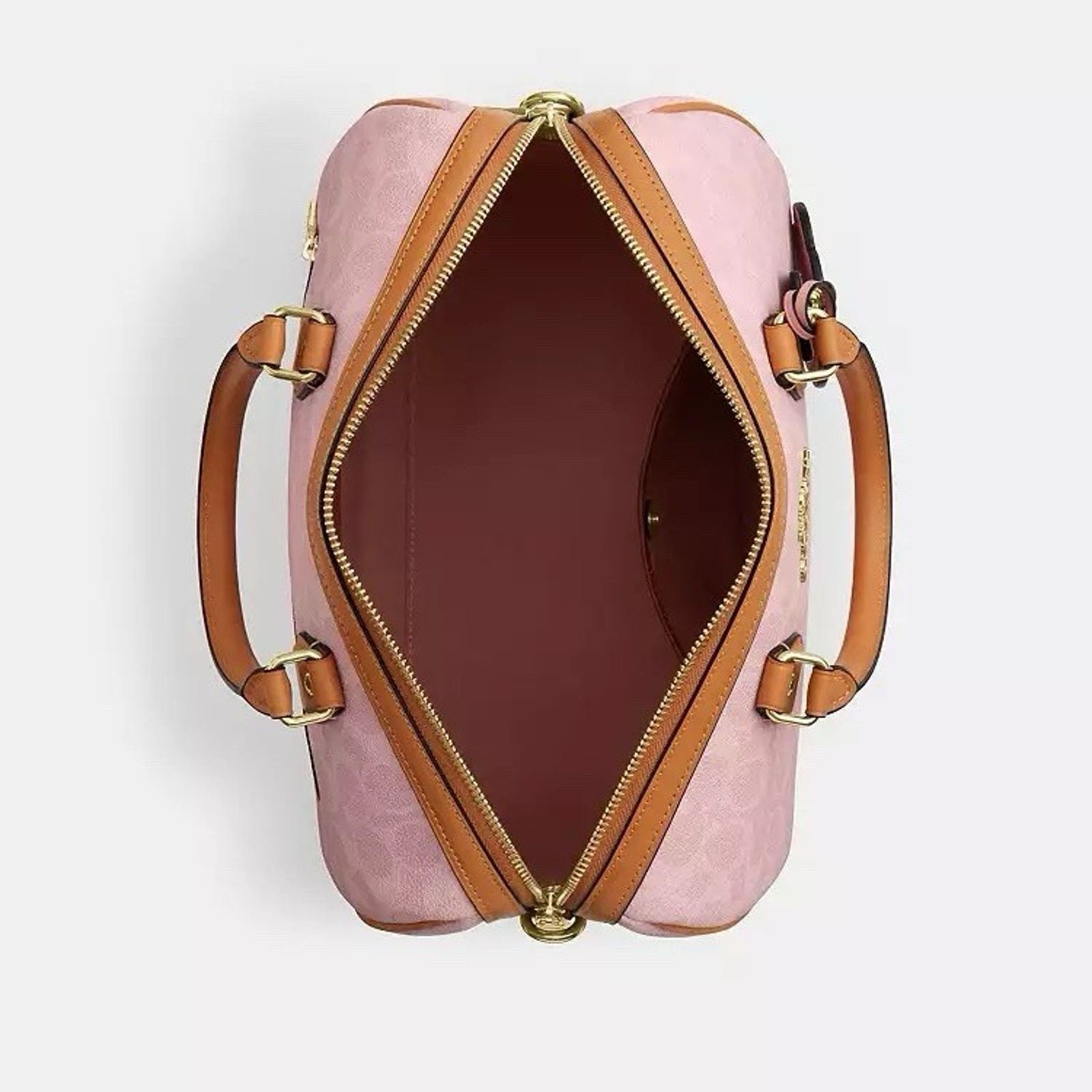Coach NWT Coach CEA19 Large Rowan Satchel Bag Charms Powder pink Size ONE SIZE - 10 Thumbnail