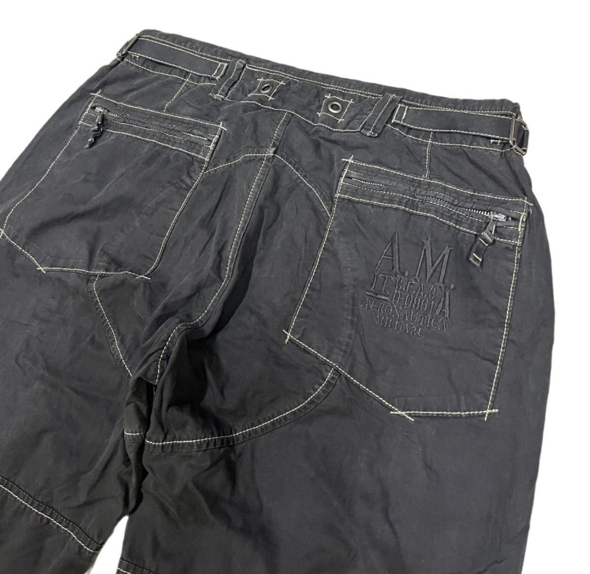 Aeronautica Militare AERONAUTICA MILITARE Very Rare Multipocket Military Cargo Size US 36 / EU 52 - 7 Thumbnail