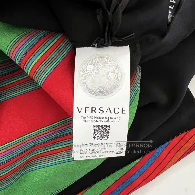Versace Versace Multicolor Summer Mini Skirt XS . Size 22" - 7 Thumbnail
