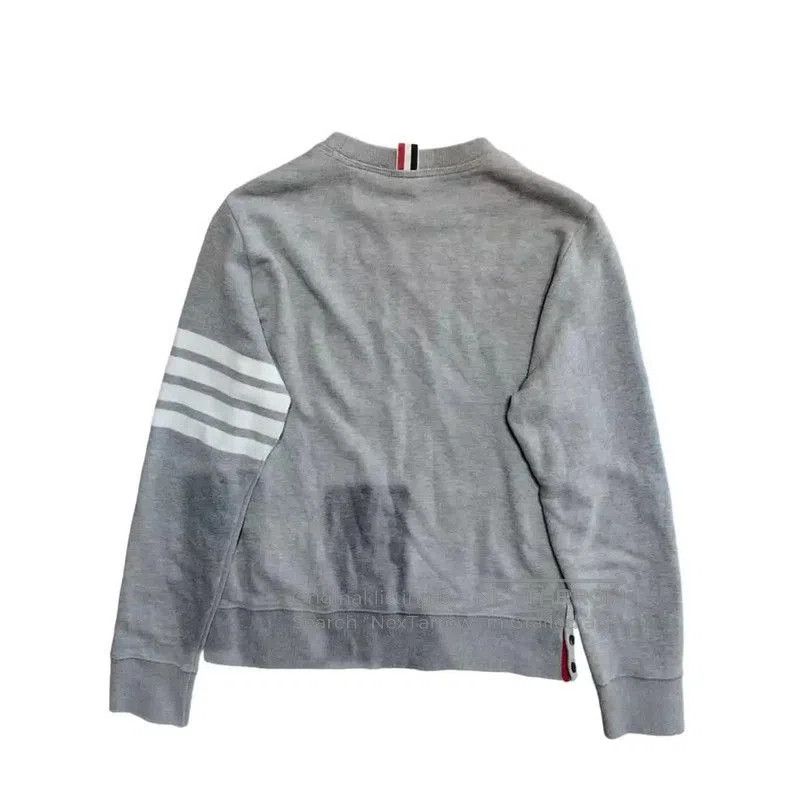 Thom Browne Thom Browne Gray Cotton Women's Sweatshirt . Size L / US 10 / IT 46 - 2 Thumbnail