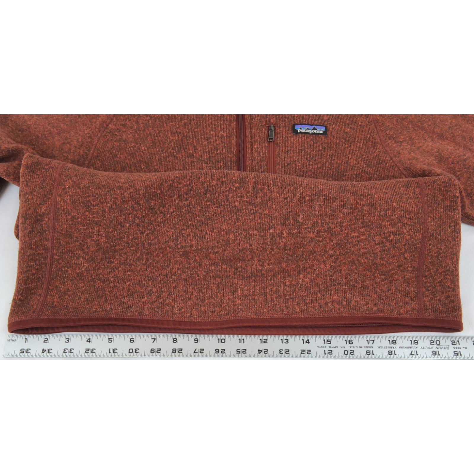 Patagonia Patagonia Better Sweater Men's M Red 1/4 Zip Fleece Lined Size US M / EU 48-50 / 2 - 12 Thumbnail