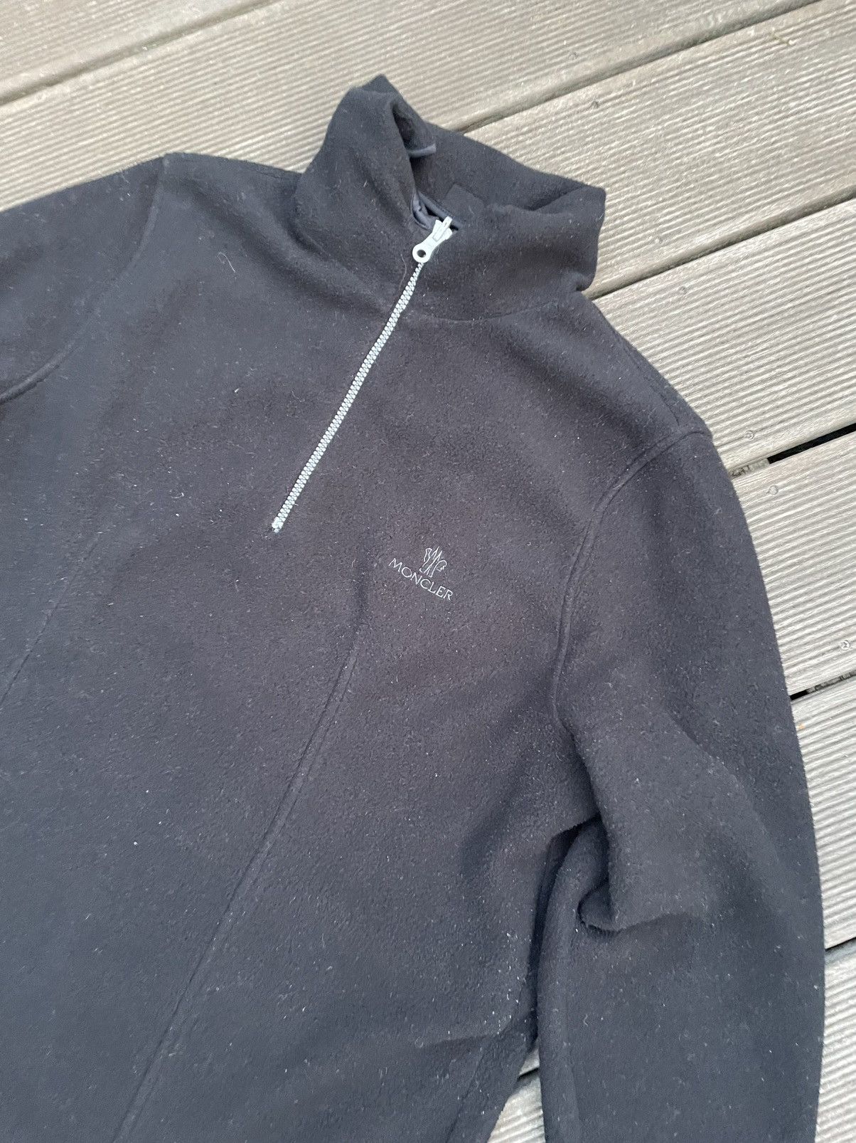 Moncler Grenoble Vintage Moncler Anorak Reversible Nylon Fleece Size L Size US L / EU 52-54 / 3 - 21 Thumbnail