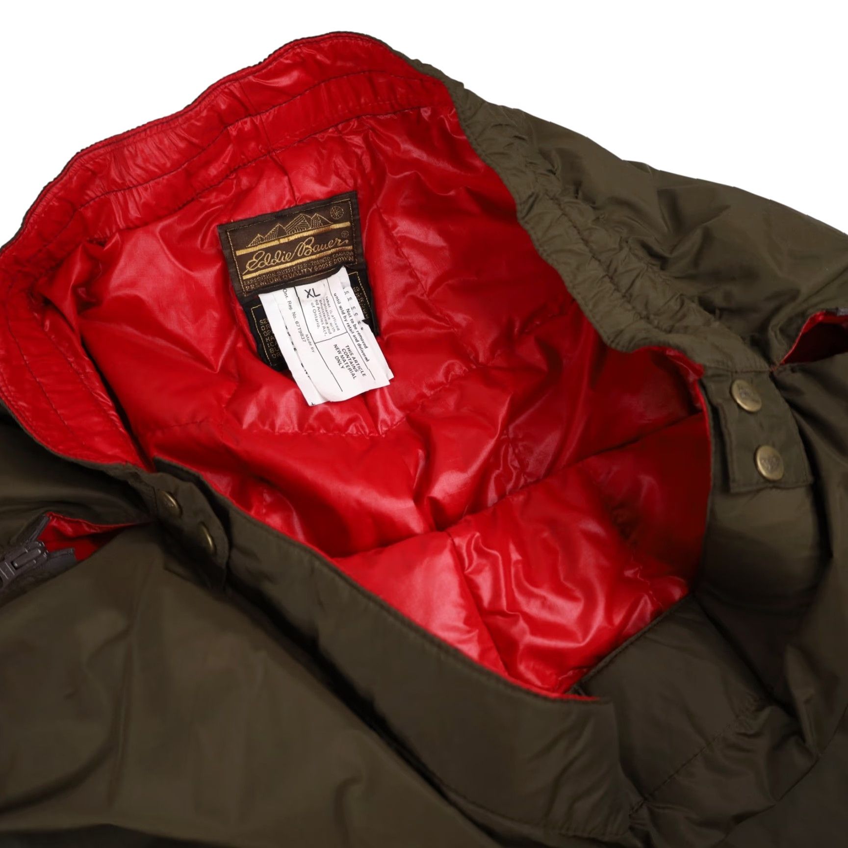 Eddie Bauer VINTAGE Eddie Bauer Goose Down Quilted Sleeping Bag Pants Mens XL Brown Size US 36 / EU 52 - 7 Thumbnail