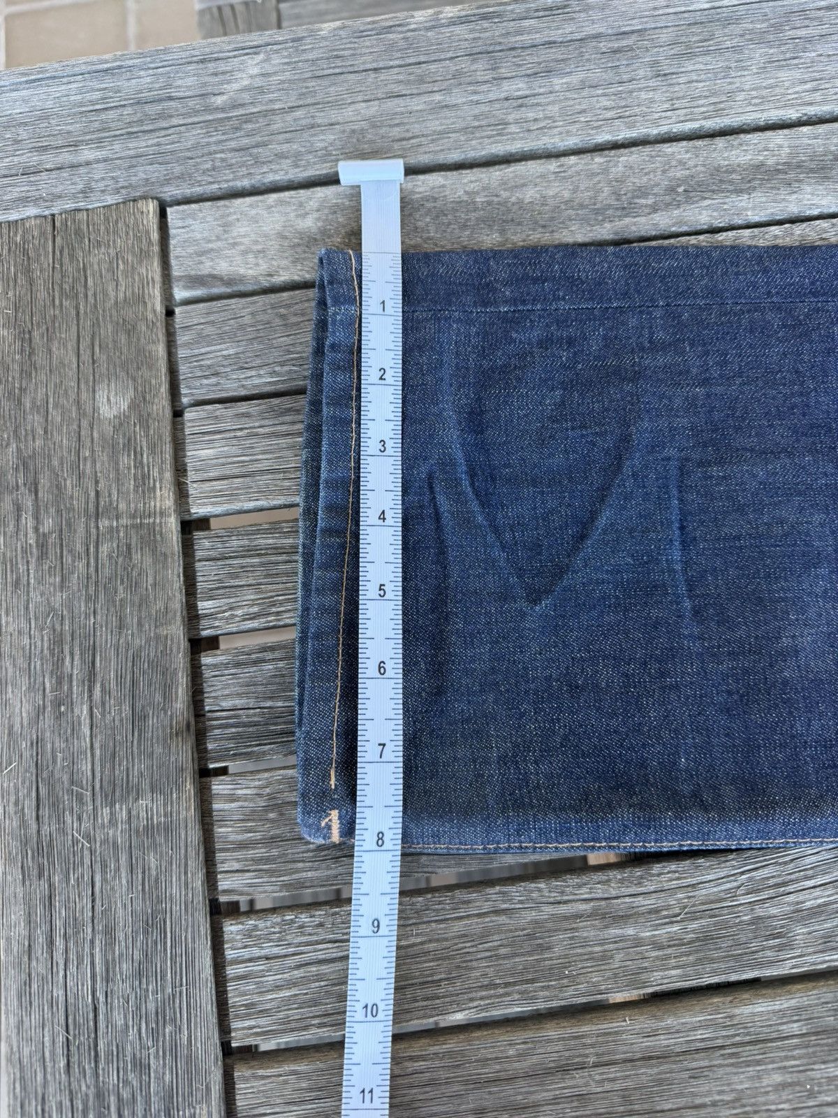 Rogue Territory Rogue Territory Indigo Stanton 11oz Tagged 33” Nice Fades Size US 33 - 7 Thumbnail