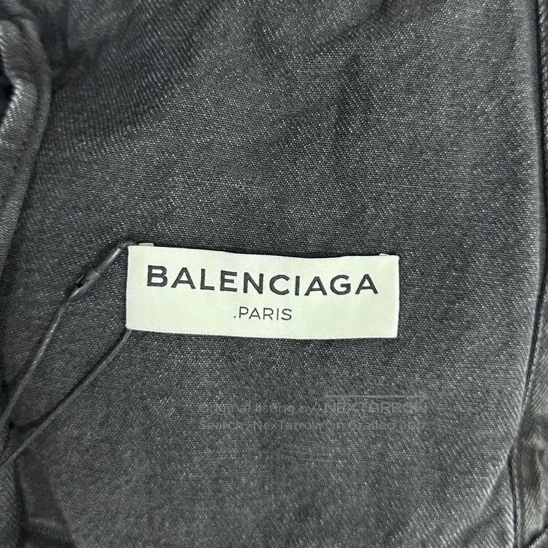 Balenciaga Balenciaga Black Denim Jacket Size XS / US 0-2 / IT 36-38 - 4 Thumbnail