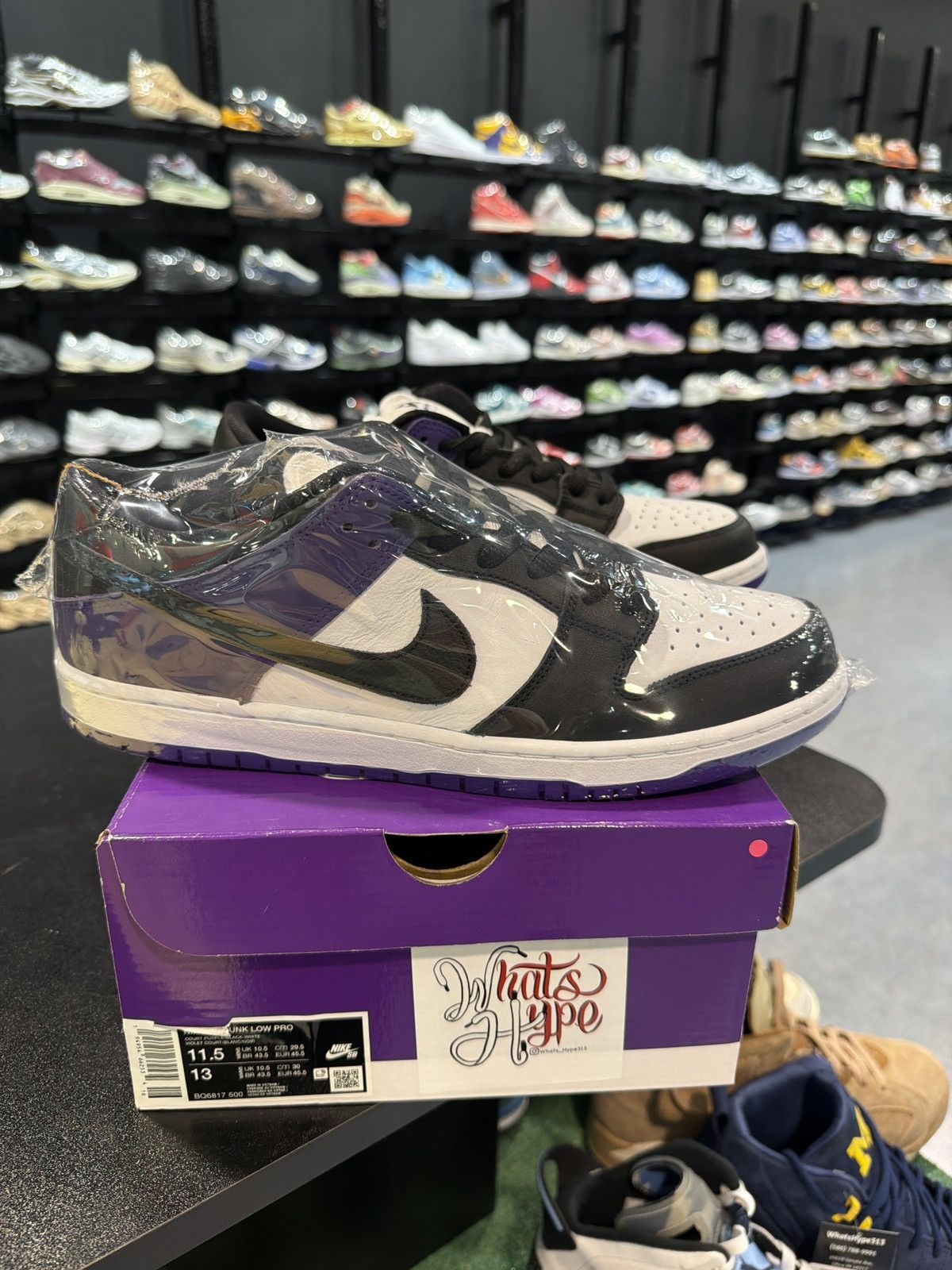 Nike Nike Dunk Sb Court Purple Size-11.5 New Brand New Size US 11.5 / EU 44-45 - 3 Thumbnail