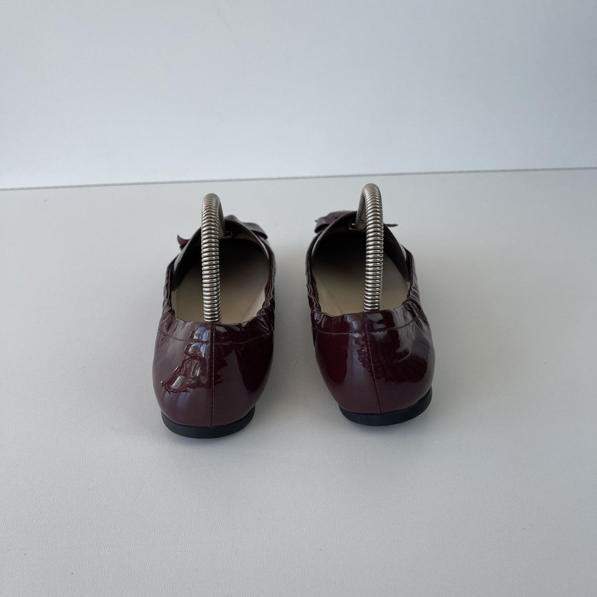 Prada Prada Milano Ballet Flats Patent Leather Ballerina Sandals Size US 9.5 / IT 39.5 - 8 Thumbnail