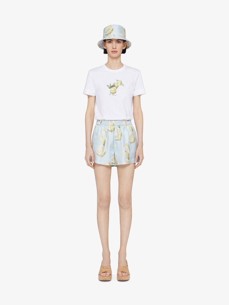 Givenchy o1w1db10326 Slim T-Shirt in White Size M / US 6-8 / IT 42-44 - 2 Thumbnail