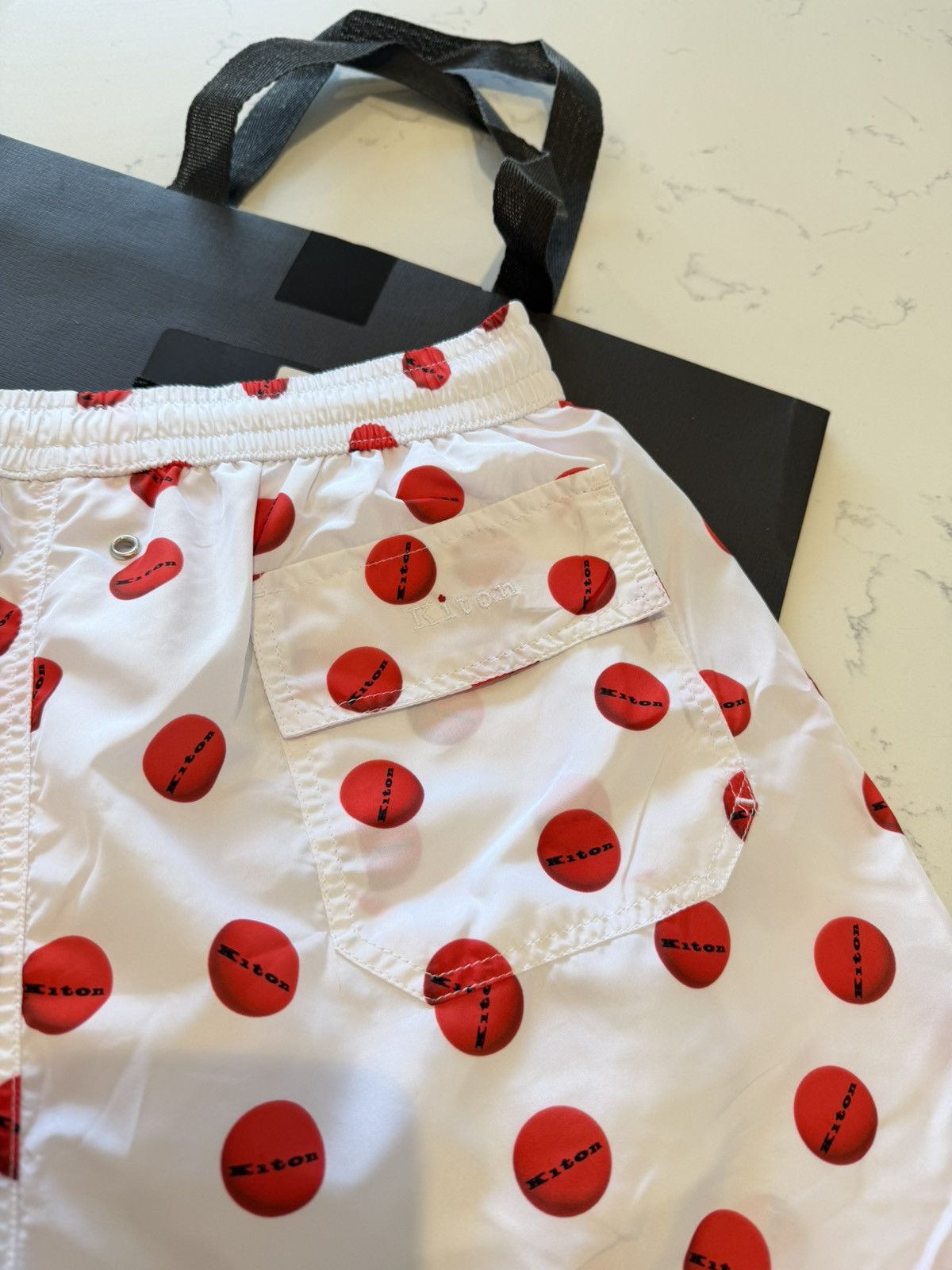 Kiton Kiton Swim Shorts - Very Rare Size US 32 / EU 48 - 6 Thumbnail