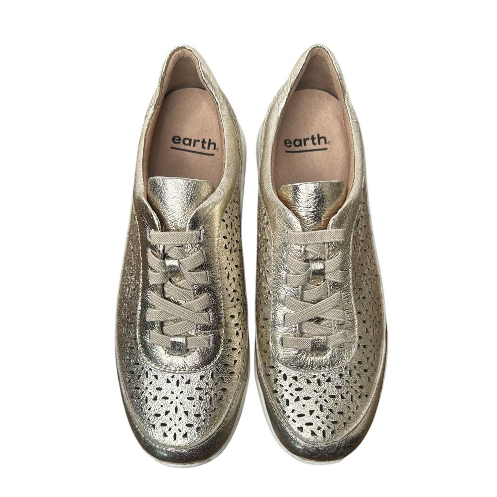 Other Earth Shoes Nimble Viva Gold 9 Slip On Sneakers Shoes Size US 9 / IT 39 - 6 Thumbnail