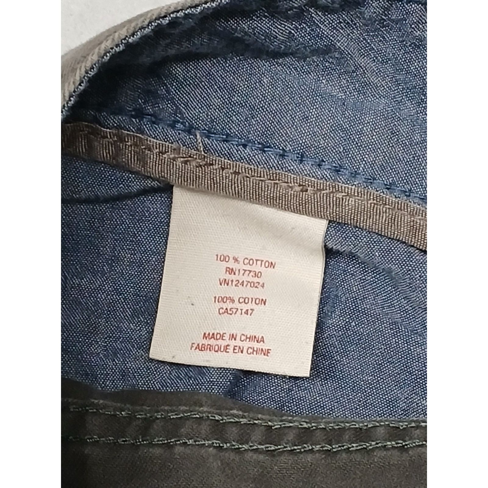 Mossimo Mossimo (38x30) Grey Relaxed Straight Cotton Jeans/Pants Size US 38 / EU 54 - 9 Thumbnail