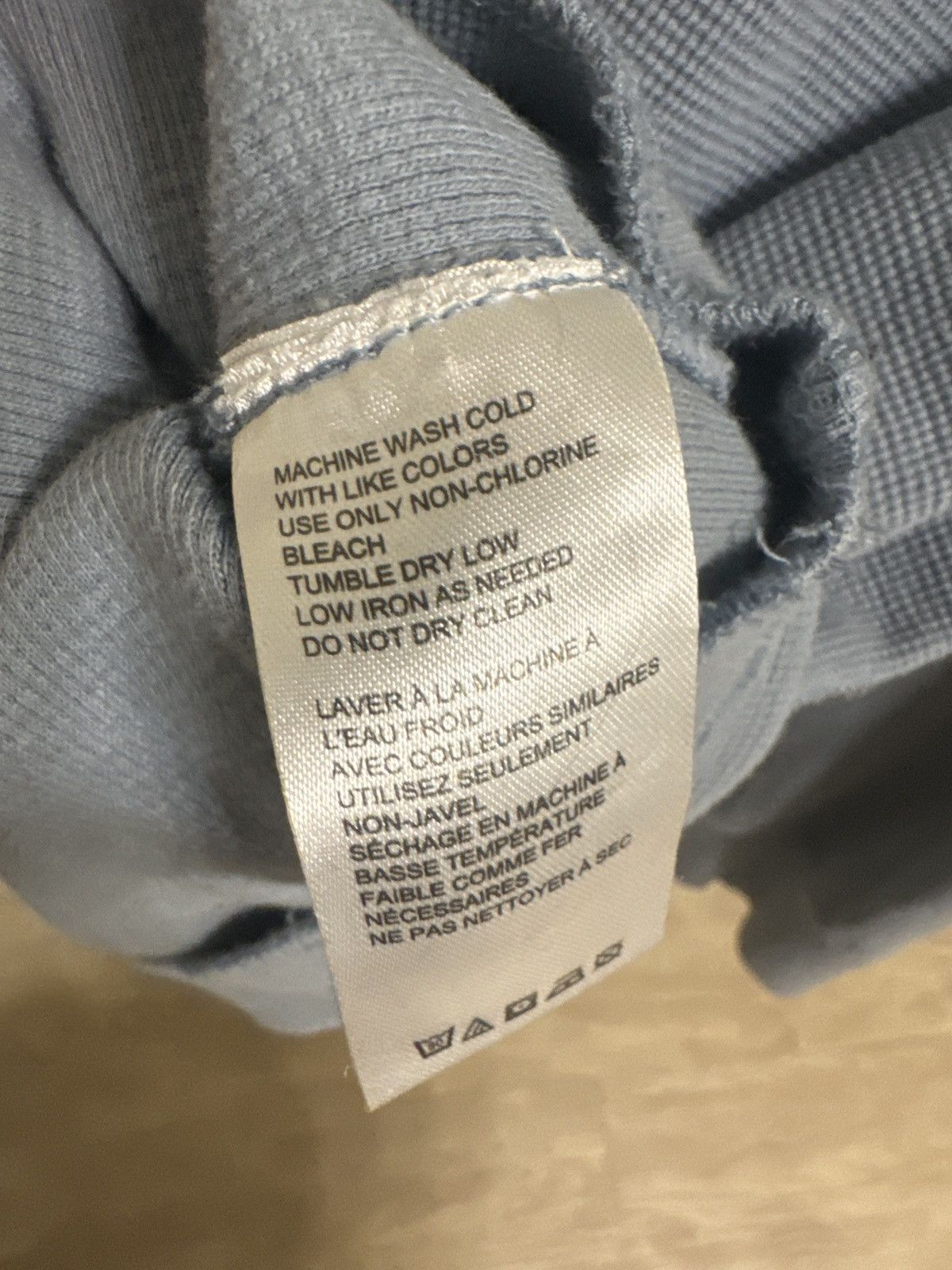 Standard Cloth Standard Cloth Light Blue Waffle Knit Longsleeve Size US XL / EU 56 / 4 - 3 Thumbnail
