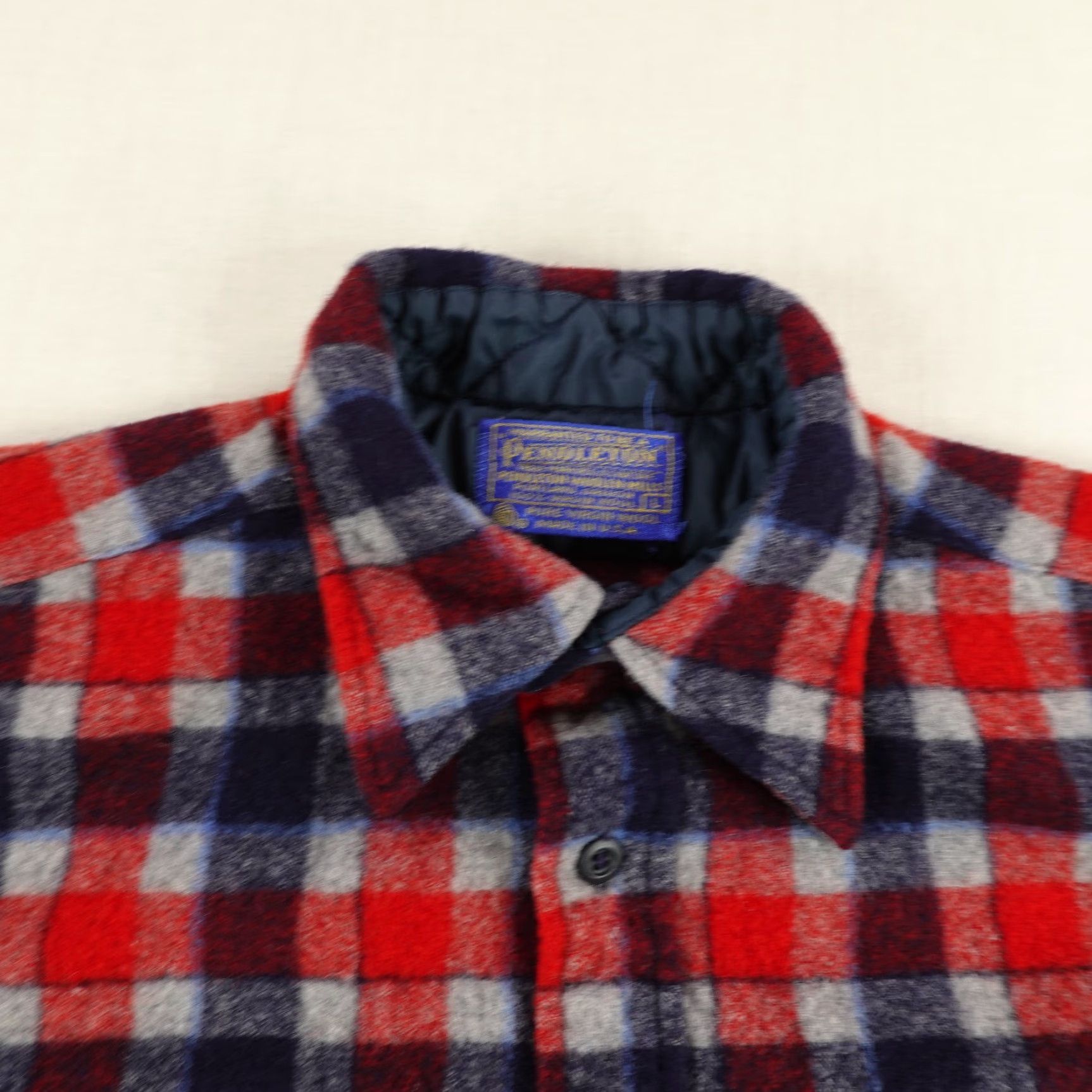 Pendleton VINTAGE Pendleton Shirt Mens Large Plaid Wool Flannel Button-Up Size US L / EU 52-54 / 3 - 2 Thumbnail
