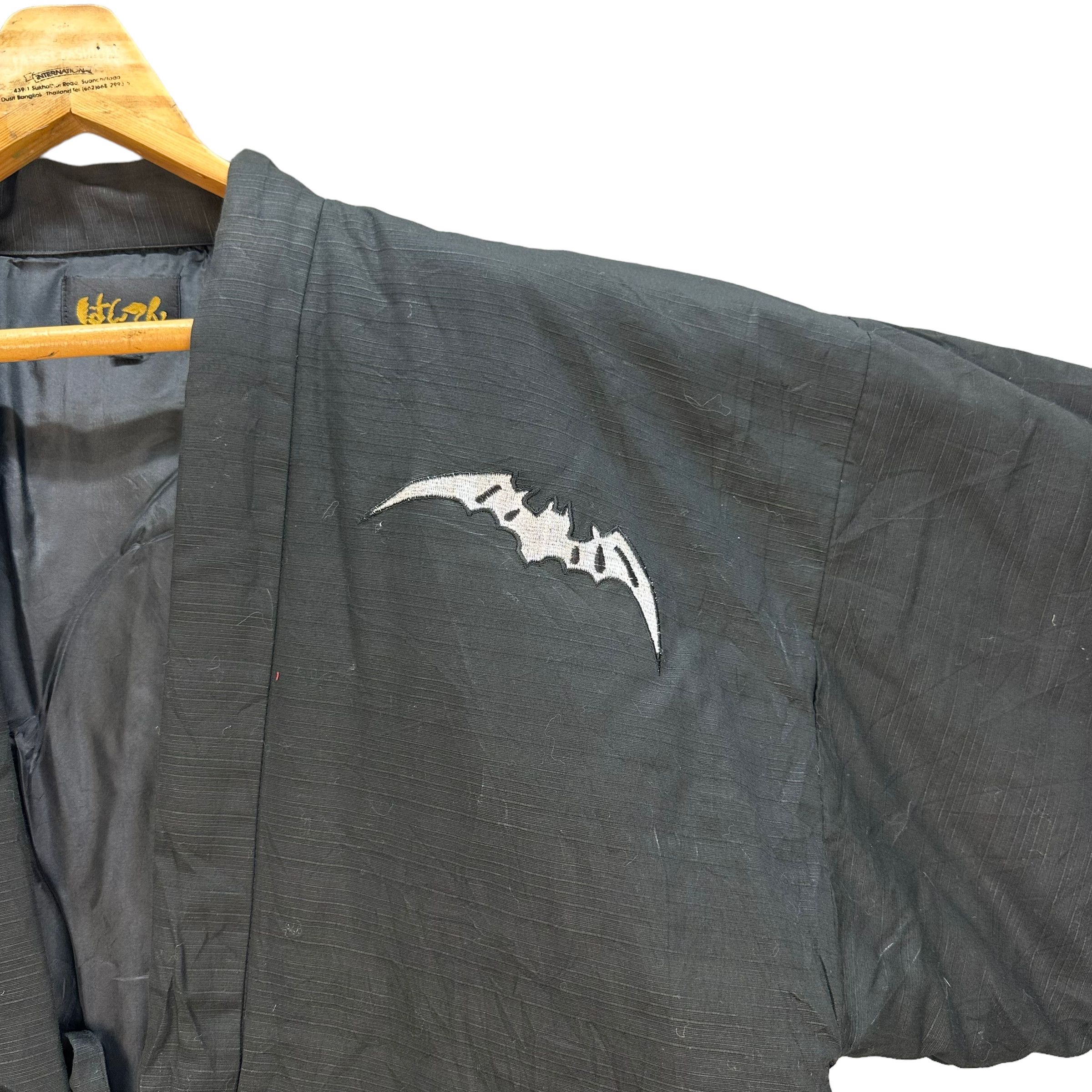 Japanese Brand MOON BAT EMBROIDERY ON BACK KIMONO JAPAN #7814-178 Size US L / EU 52-54 / 3 - 5 Thumbnail