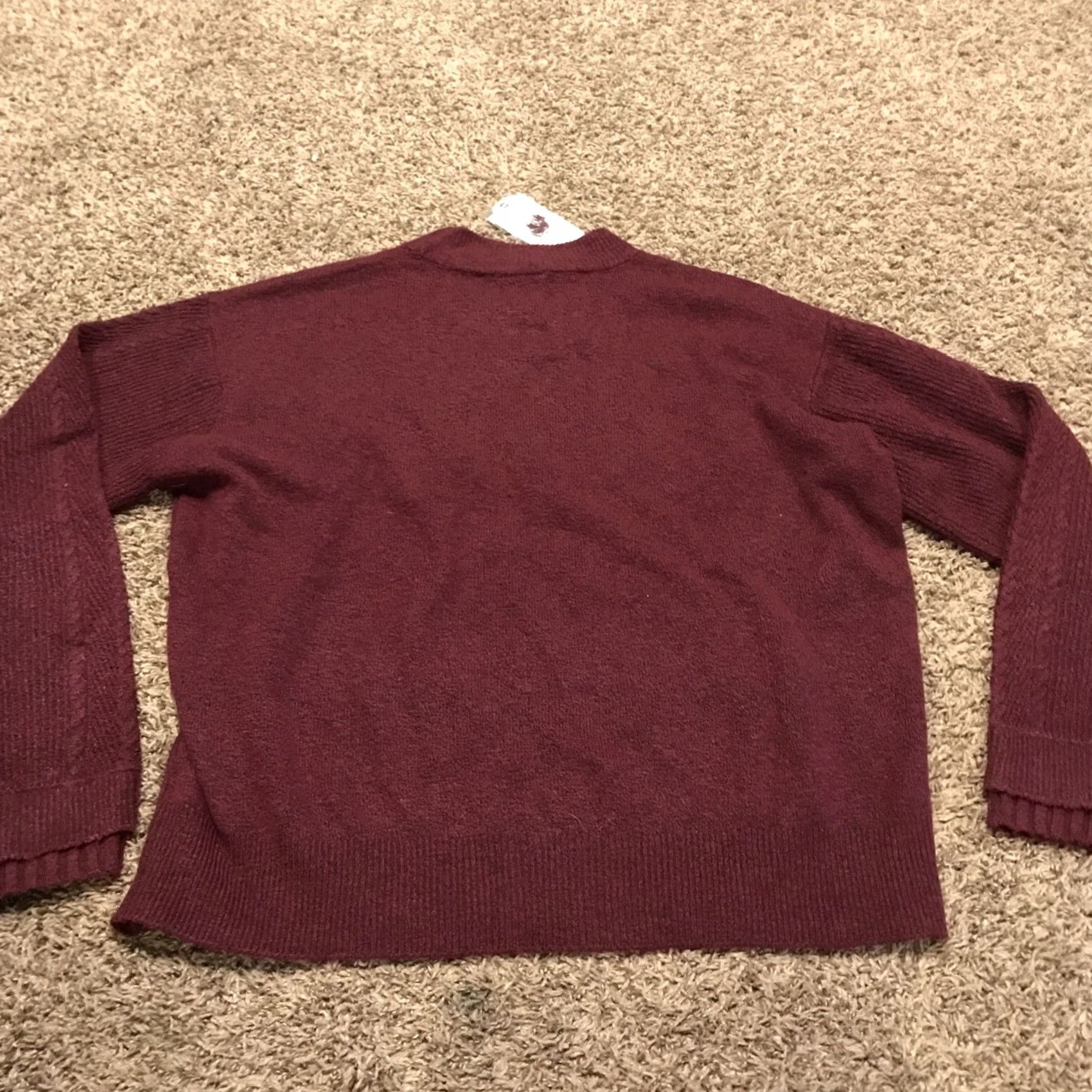 Vintage St. Johns Bay Shirt? 2XL Red Pullover Sweater Womens Knit Mock Neck Long Sleeve Polyester Blend NWT B6 Size XL / US 12-14 / IT 48-50 - 4 Thumbnail