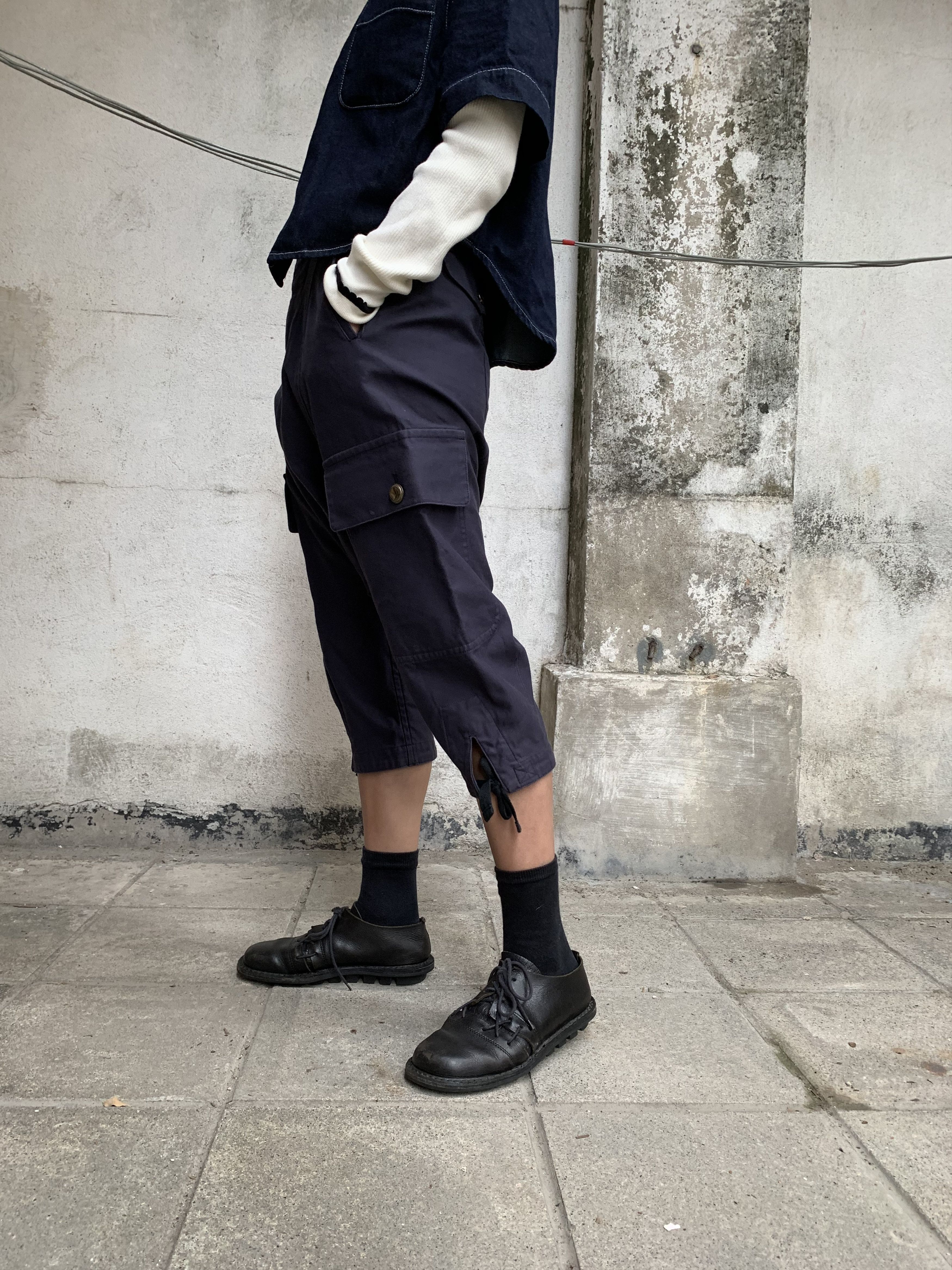 Comme des Garcons Homme Plus Comme des Garcons Homme Plus Dropped Pants Size US 28 / EU 44 - 4 Thumbnail