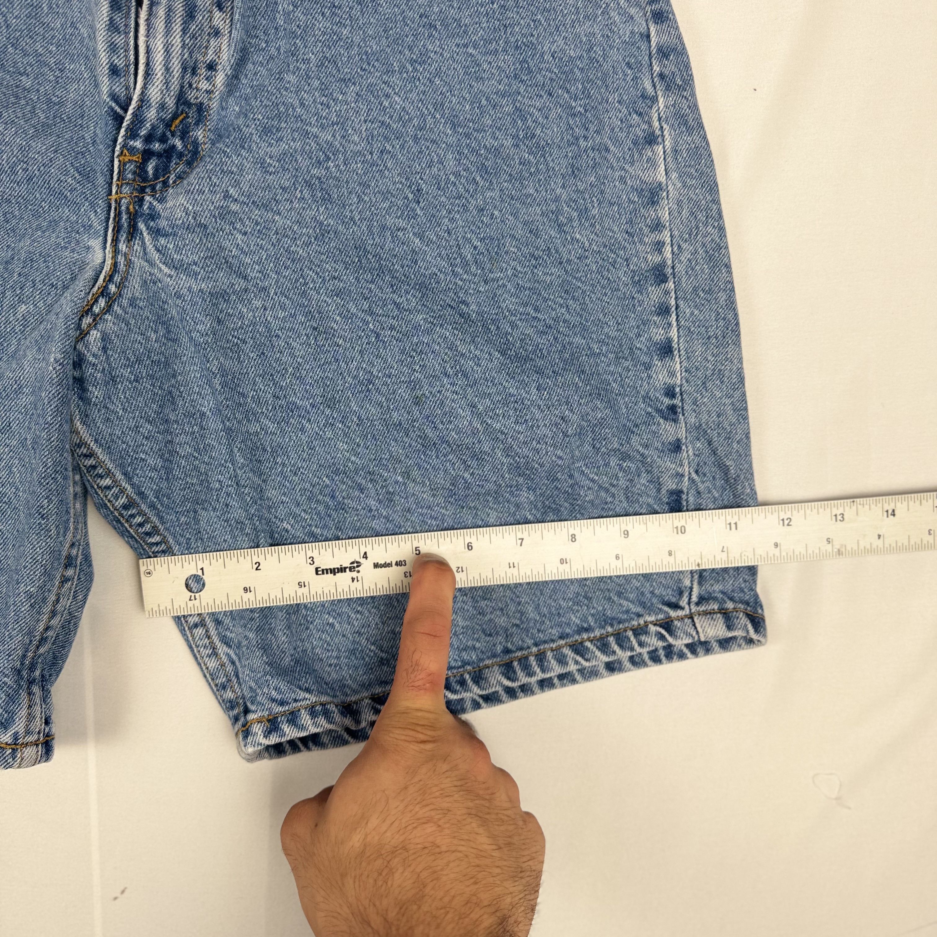 Levi's Vintage Levi's 550 Denim Shorts Medium Wash 34 Size US 34 / EU 50 - 6 Thumbnail