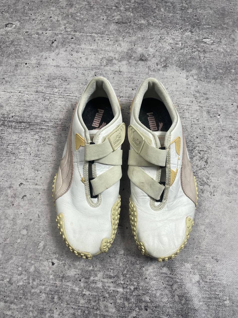 Puma Vintage 00s Puma Mostro Leather Sneakers Shoes Y2K Size US 7 / IT 37 - 3 Thumbnail