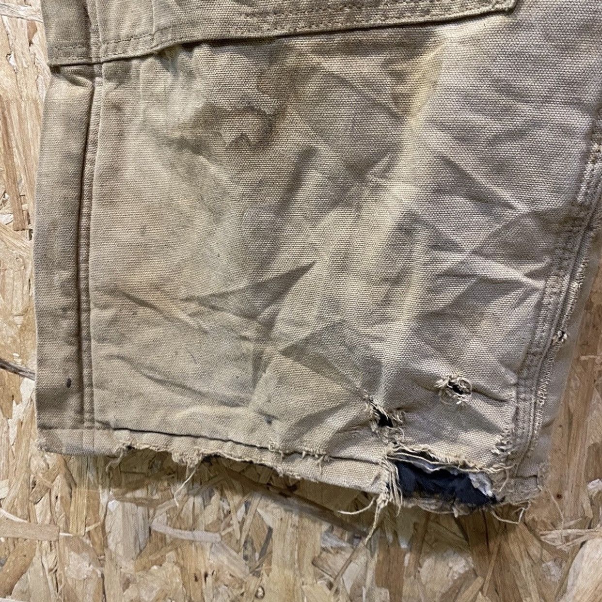 Carhartt Vintage Thrash Distressed Carhart Overalls size 50x30 Size US 44 / EU 60 - 7 Thumbnail