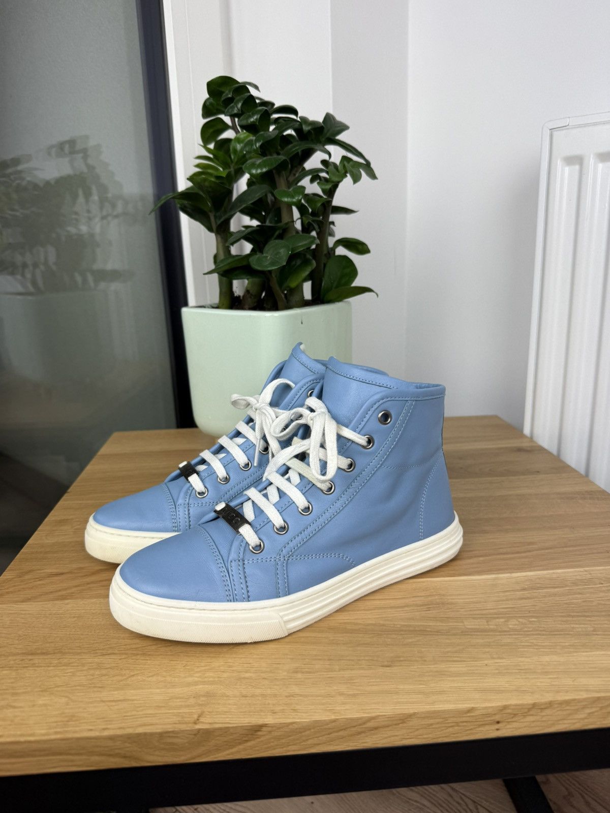 Gucci Gucci high top sneakers shoes Size US 6 / IT 36 - 8 Thumbnail