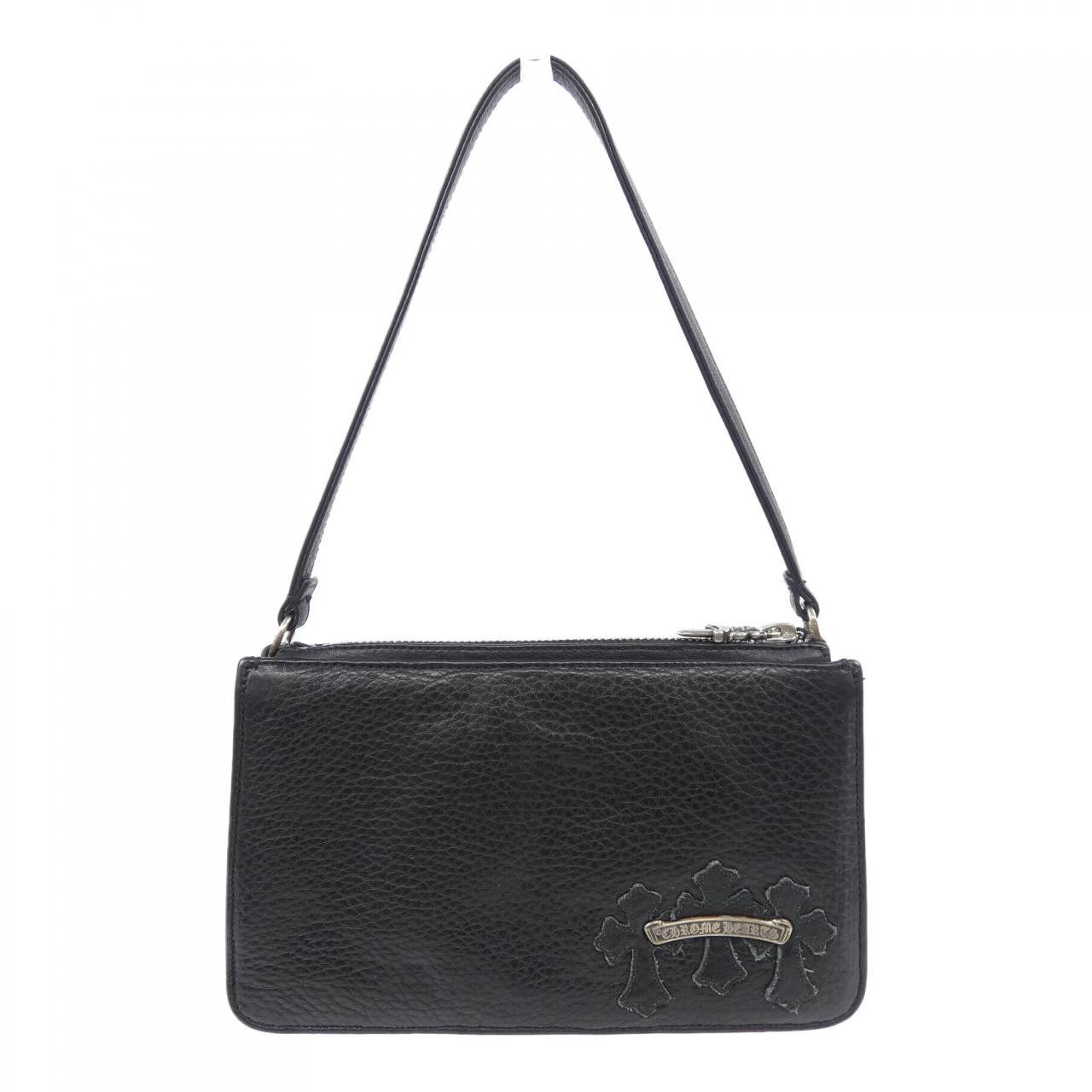 Chrome Hearts Chrome Hearts Chrome Hearts THE NIGHT Bag Leather Clutch Bag DUTY FREE for USA Size ONE SIZE - 1 Thumbnail