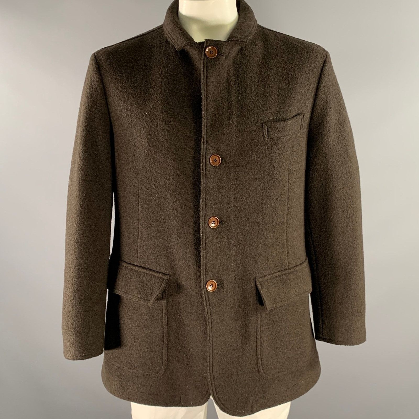 Other LODENFREY Size XXL Brown Wool Field Jacket Size US XXL / EU 58 / 5 - 1 Thumbnail