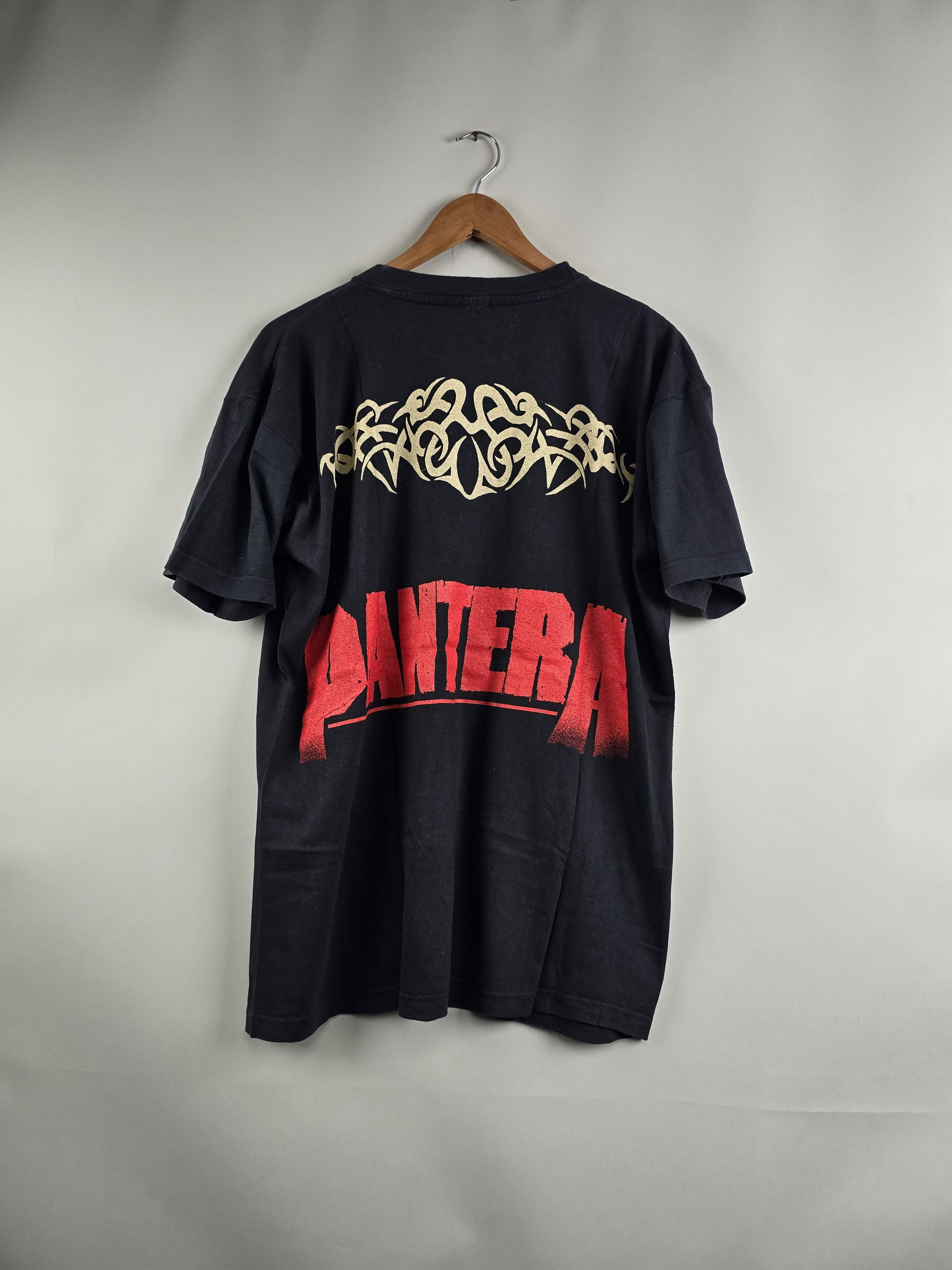 Band Tees × Vintage 90s Pantera Full Print Bootleg XL 23" 29" Size US XL / EU 56 / 4 - 5 Thumbnail