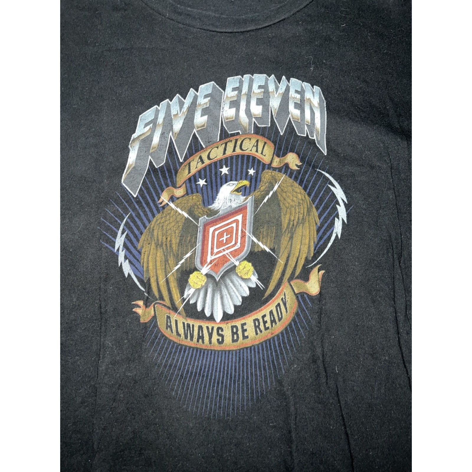 Vintage VINTAGE? (No) 5.11 Tactical Black Graphic T-Shirt Men’s L Size US L / EU 52-54 / 3 - 2 Thumbnail
