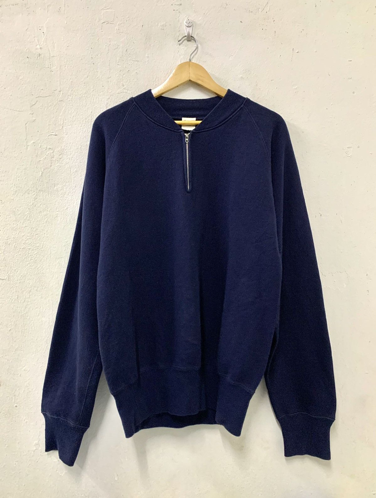 Sugar Cane Vintage Cheswick Sugarcane Half Zipper Sweatshirt Size US M / EU 48-50 / 2 - 1 Thumbnail