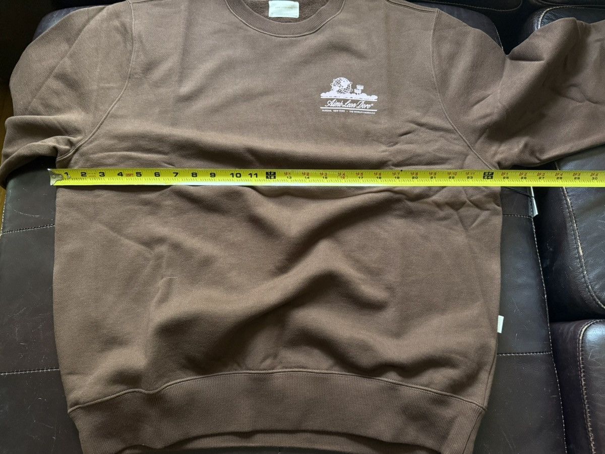 Aime Leon Dore Aime Leon Dore ALD Unisphere Crewneck Brown Sweatshirt XL Size US XL / EU 56 / 4 - 5 Thumbnail