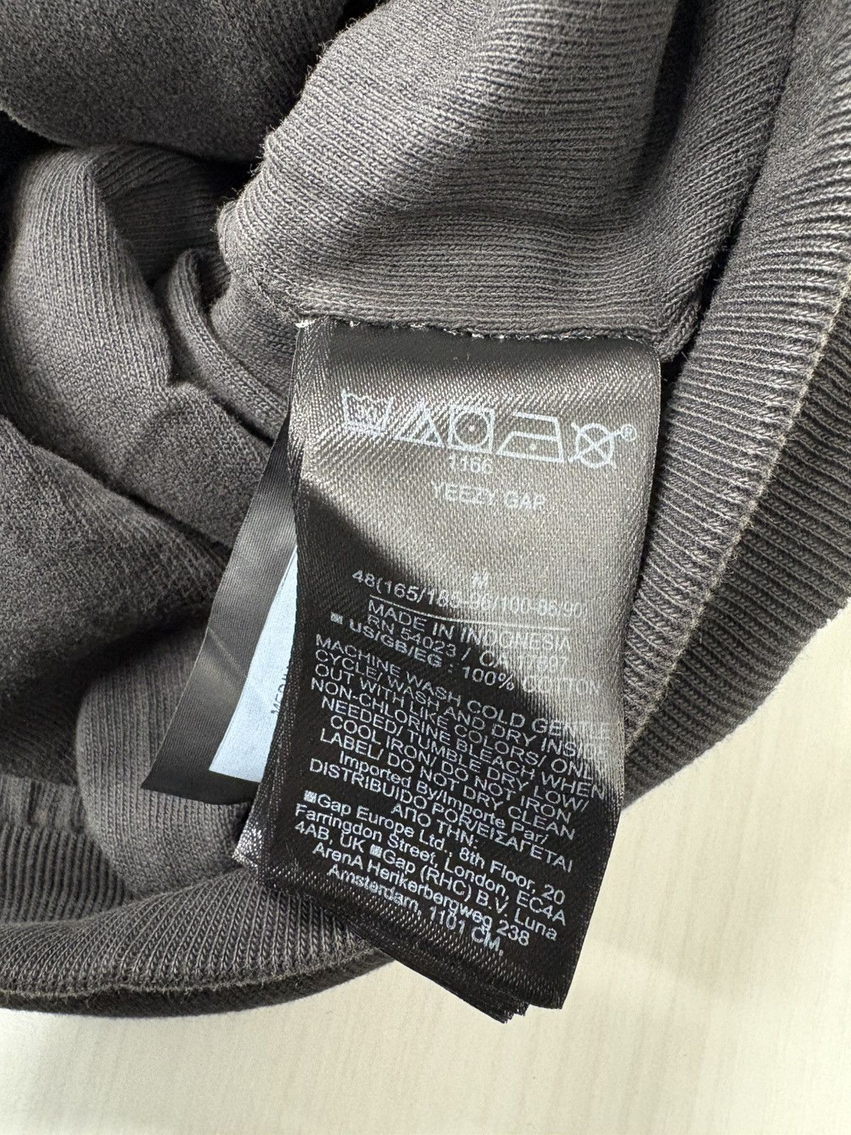 Balenciaga × Kanye West × Yeezy YZY x GAP Hoodie & Thin Sweats Black Size US M / EU 48-50 / 2 - 11 Thumbnail