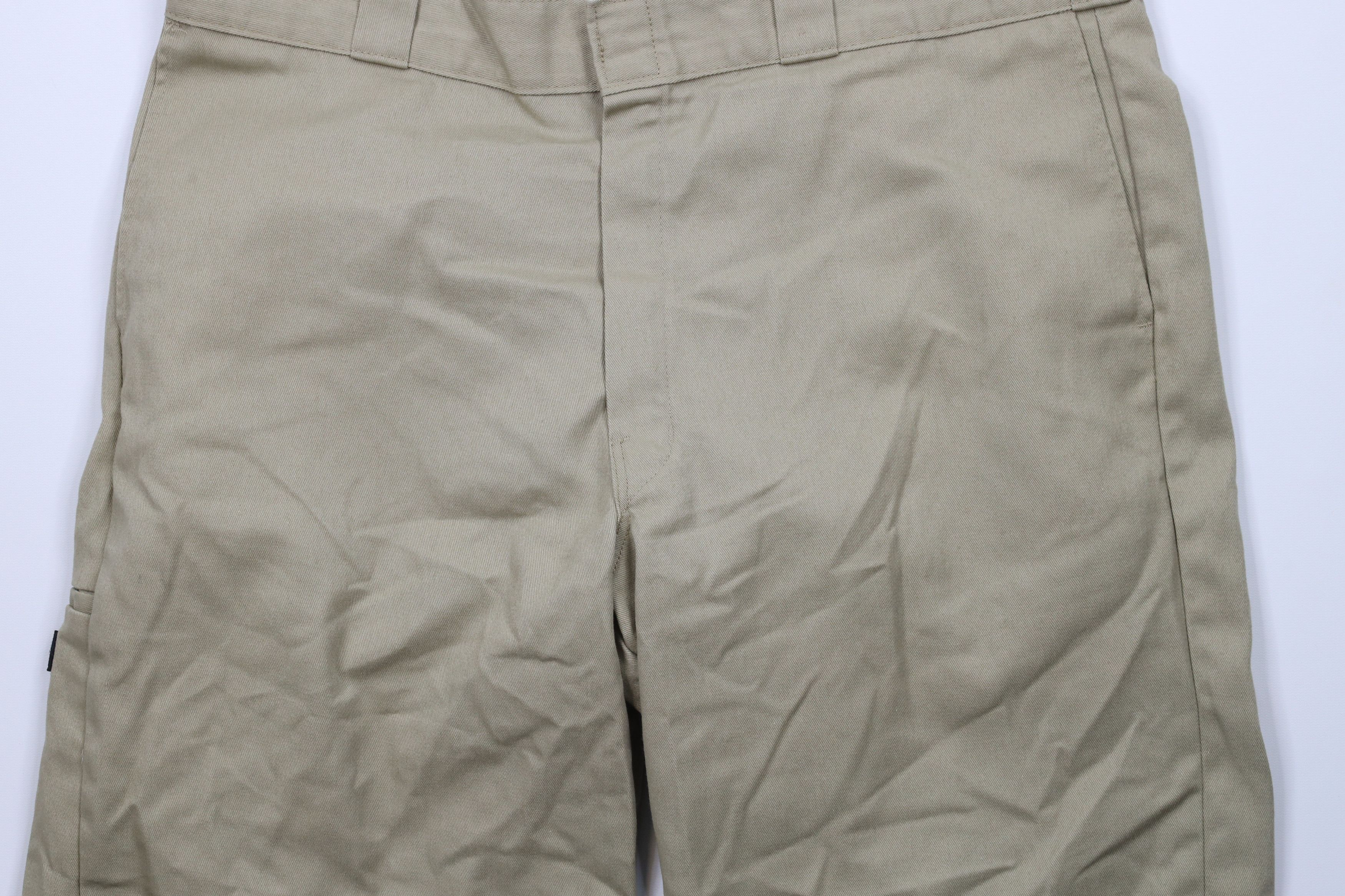 Dickies × Vintage Vintage Dickies Spell Out Workwear Mechanic Shorts Beige Size US 40 / EU 56 - 3 Thumbnail