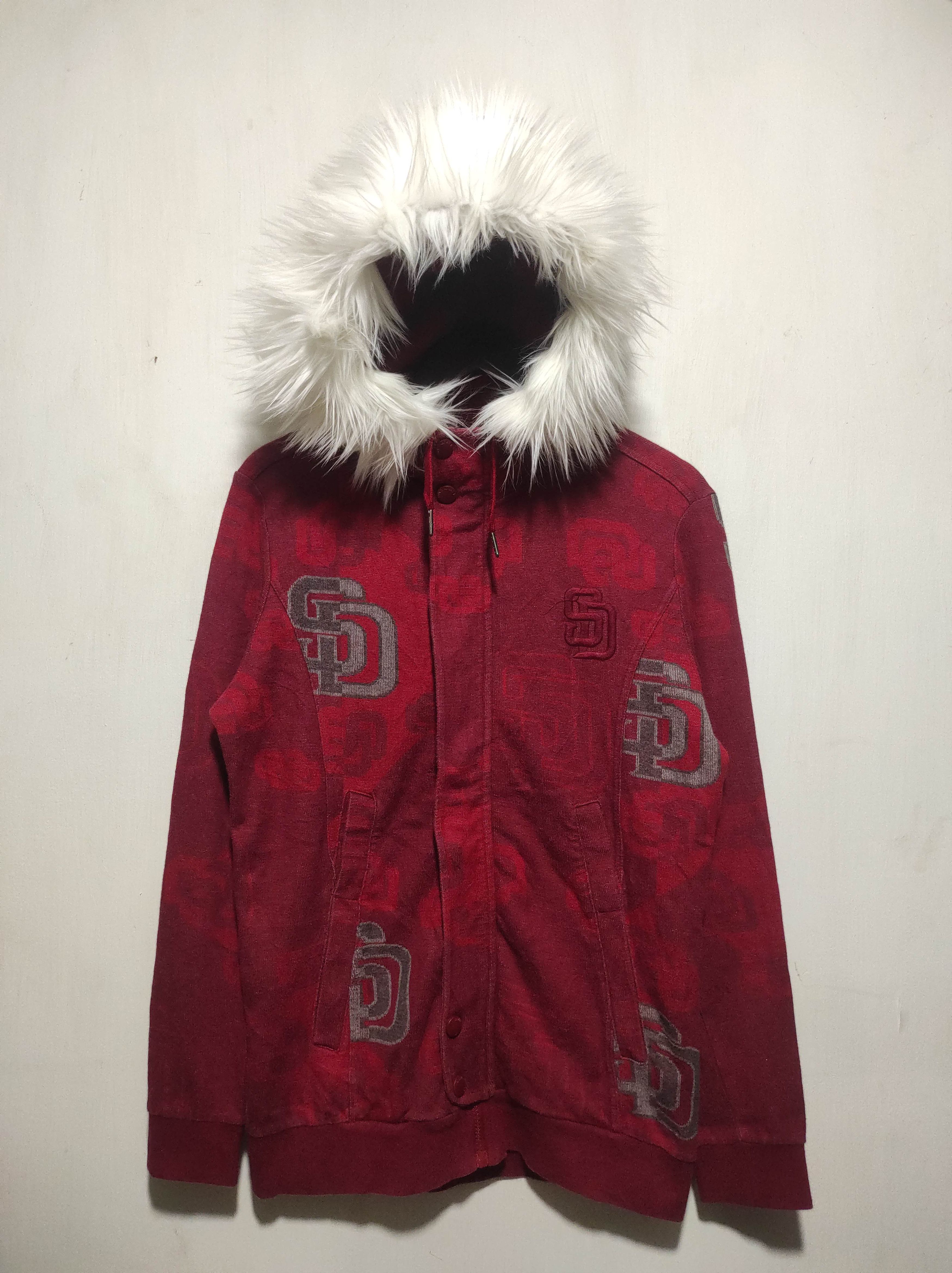 MLB MLB zip Fur Hoodie IfSixWasNine LGB style Size US M / EU 48-50 / 2 - 2 Thumbnail