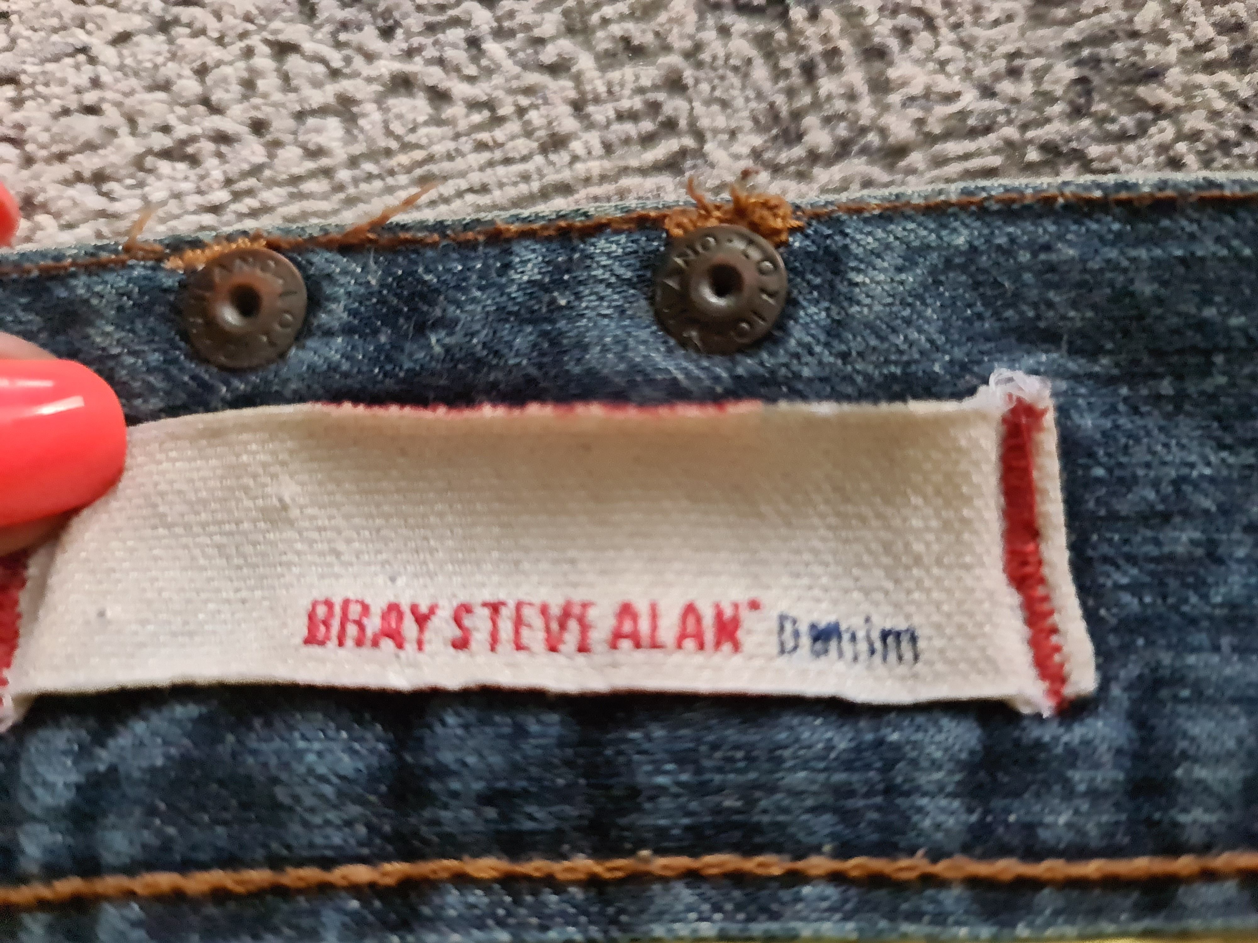 Steven Alan BRAY STEVE ALAN denim mini skirt Size 29" - 8 Thumbnail