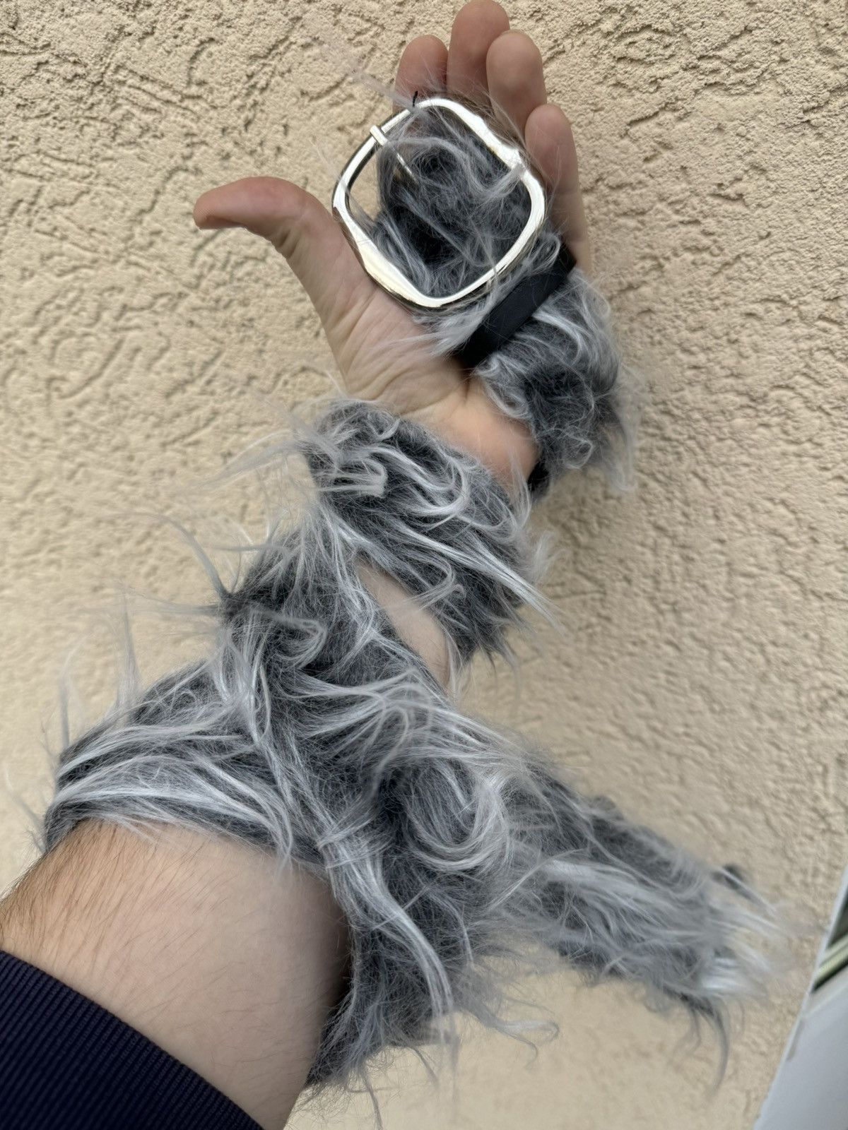 If Six Was Nine Full Fur Belt Size ONE SIZE - 1 Thumbnail