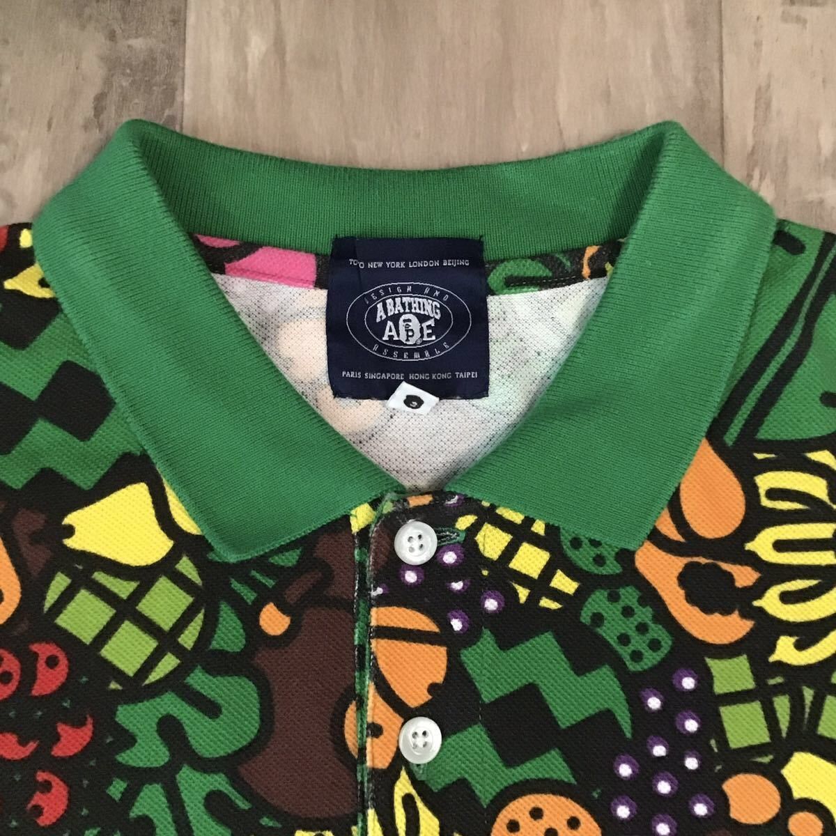 Bape × Nigo BAPE Tropical Milo polo shirt a bathing ape NIGO Size US S / EU 44-46 / 1 - 3 Thumbnail