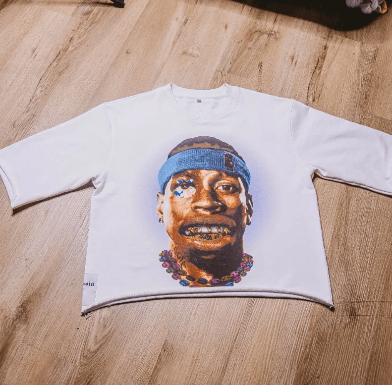 Vision Streetwear Hip Hop trend Portrait Print Short sleeve Size US L / EU 52-54 / 3 - 3 Thumbnail