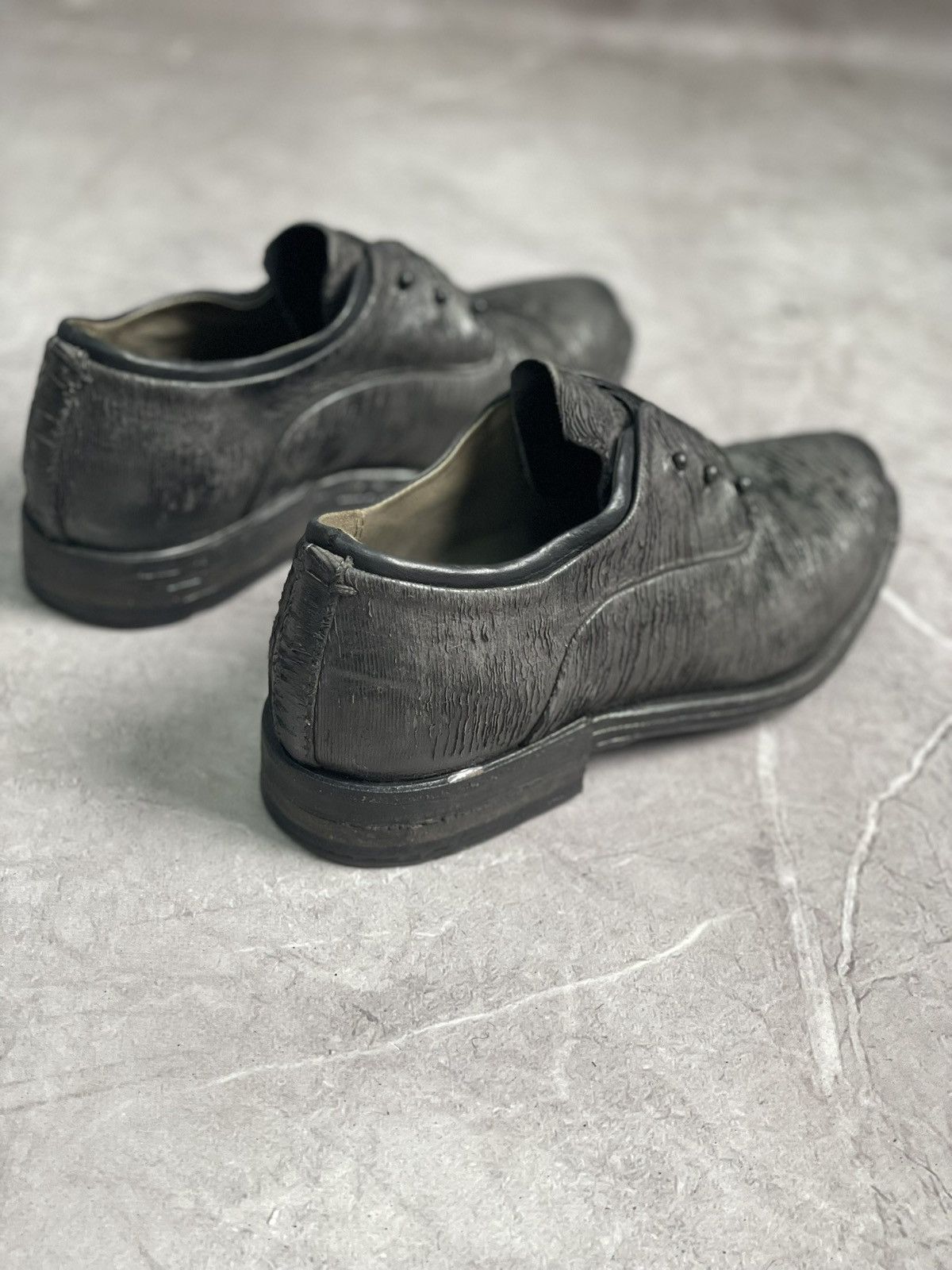A.S.98 × Guidi Vintage low boots A.S. 98 GUIDI style avant Garde 90s Size US 9 / IT 39 - 4 Thumbnail
