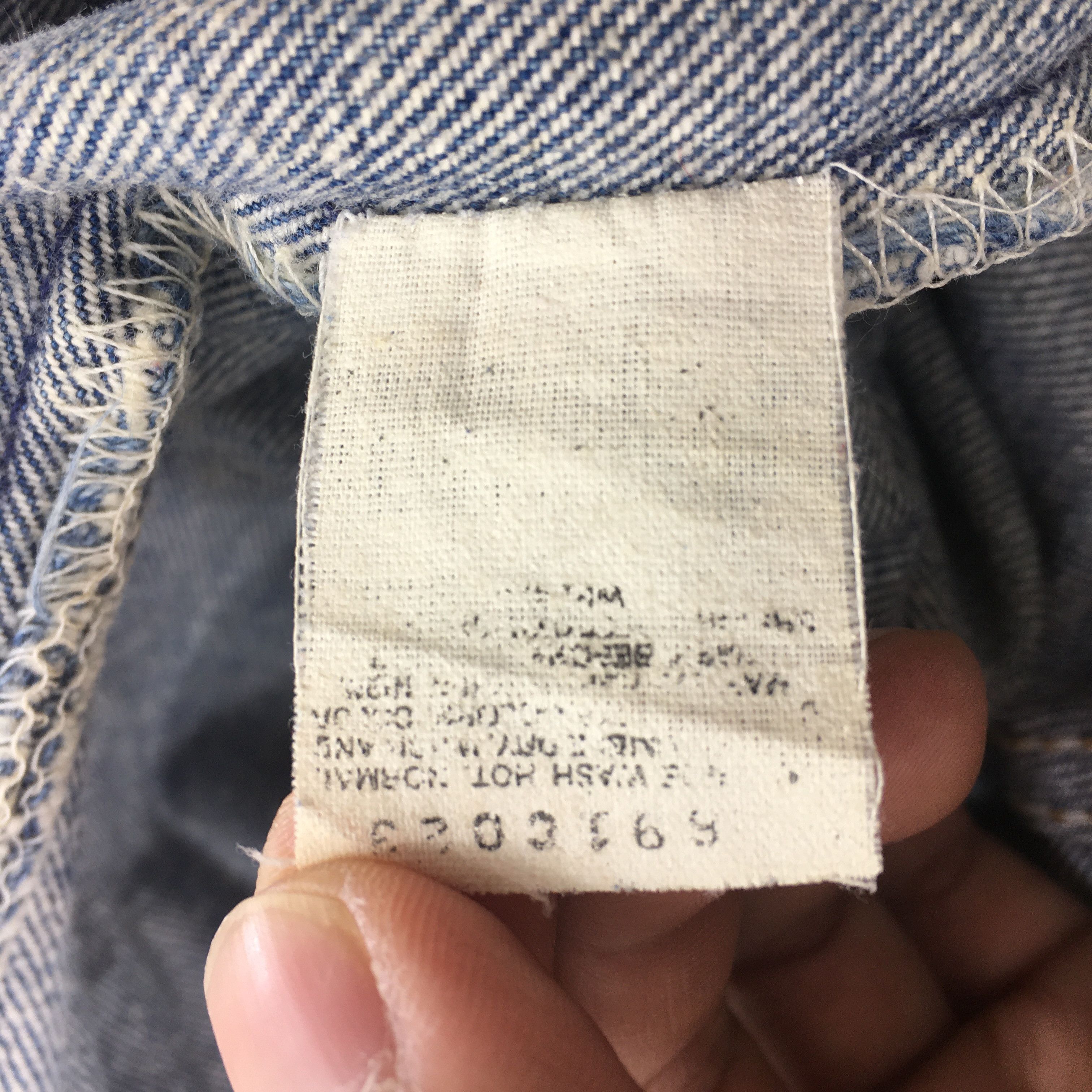 Levi's Size 30x30 Vintage 90s Levi's 501 Faded Blue Jeans S2021 Size US 30 / EU 46 - 15 Thumbnail