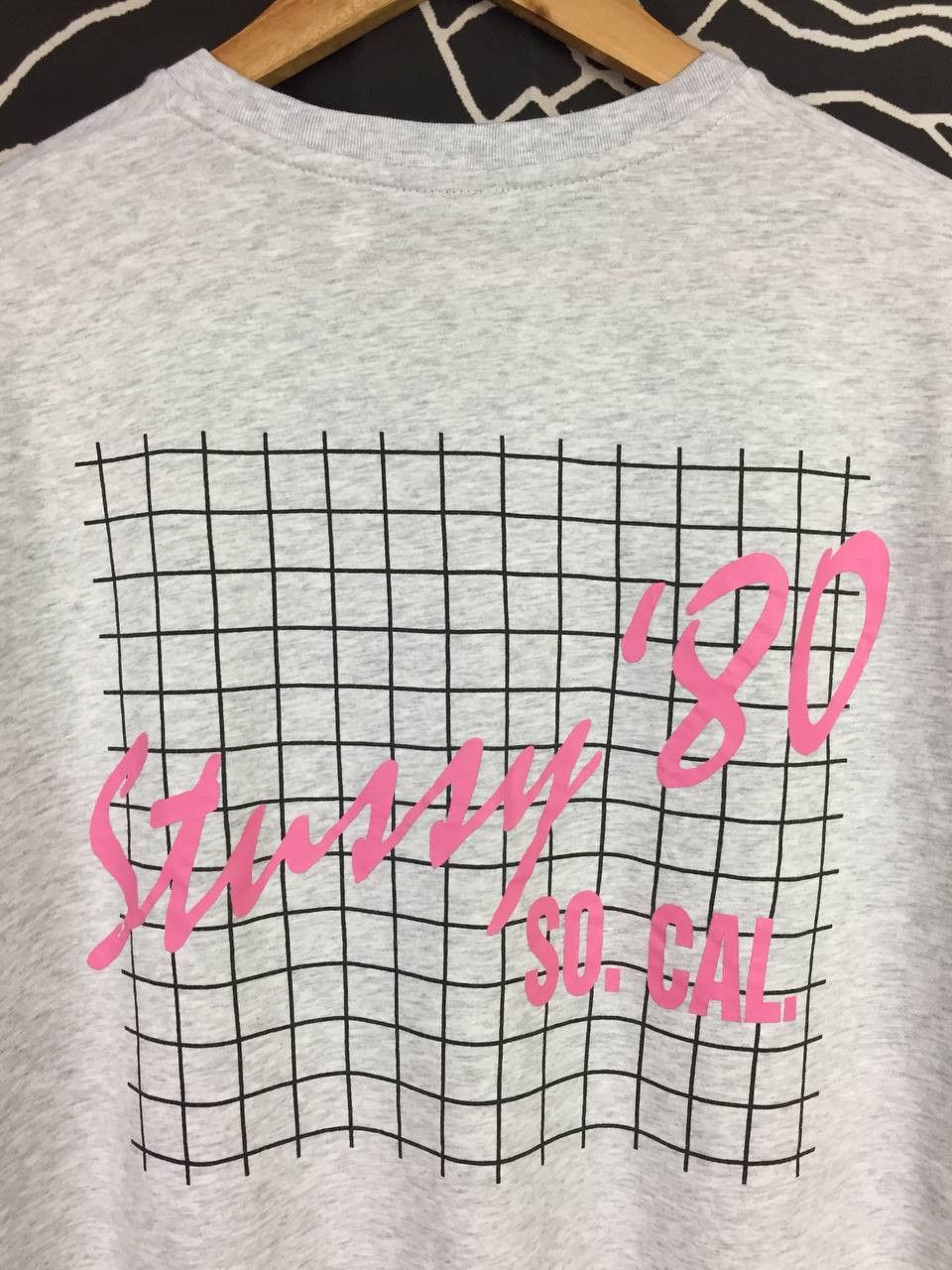 Stussy Vtg Stussy SO. CAL. 80s Aesthetic Grid Logo Tee Size US M / EU 48-50 / 2 - 3 Thumbnail
