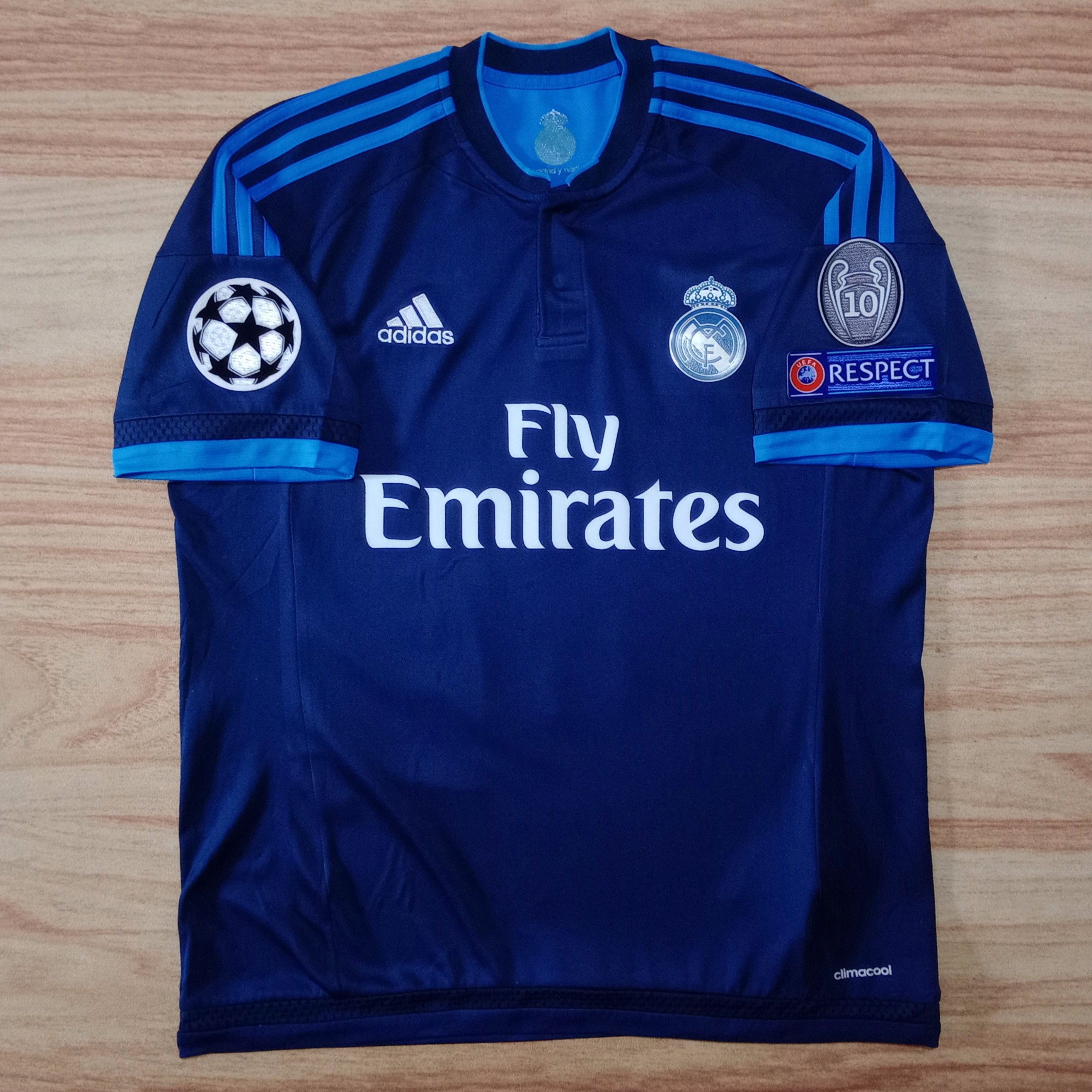 adidas Real Madrid ユニフォーム　3rd ADIDAS REAL MADRID 2015 BLACK 3RD JERSEY - Soccer Plus