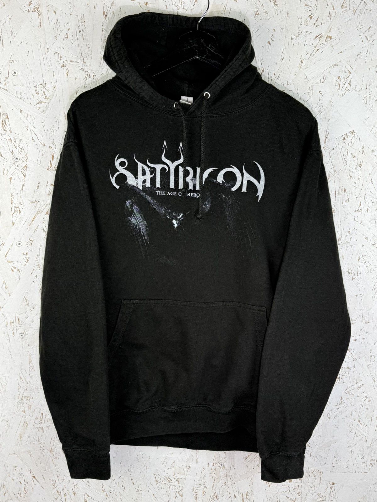 Band Tees Vintage Satyricon The Age Of Nero 2008 Black Metal Hoodie M Size US M / EU 48-50 / 2 - 1 Thumbnail