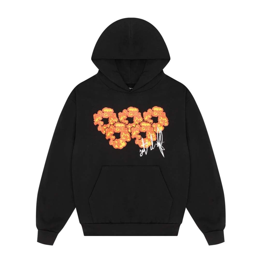 x Offset Sweatshirt Black Knitwear & sweatshirts