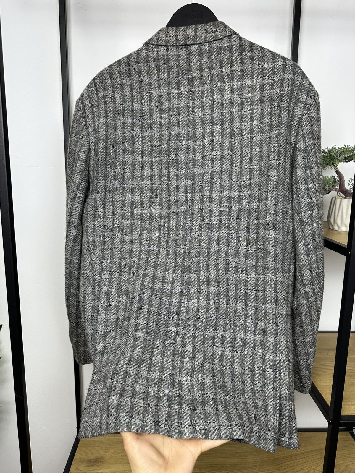 Hugo Boss Hugo Boss Wool Blazer 80's Vintage Made in West Germany Mens Size 54R - 10 Thumbnail