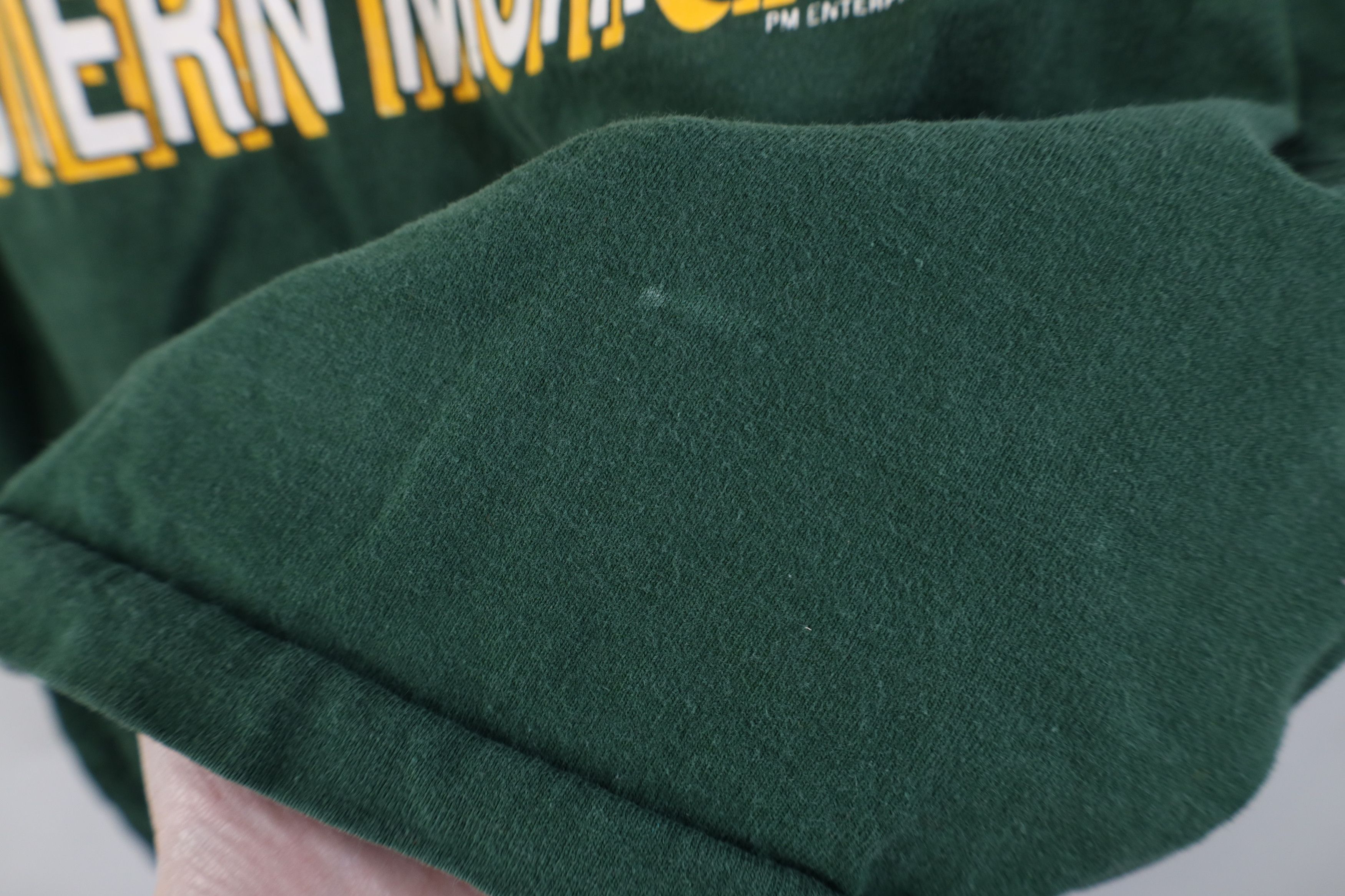 Vintage Vintage 90s Eastern Michigan University Short Sleeve T-Shirt Size US XL / EU 56 / 4 - 6 Thumbnail