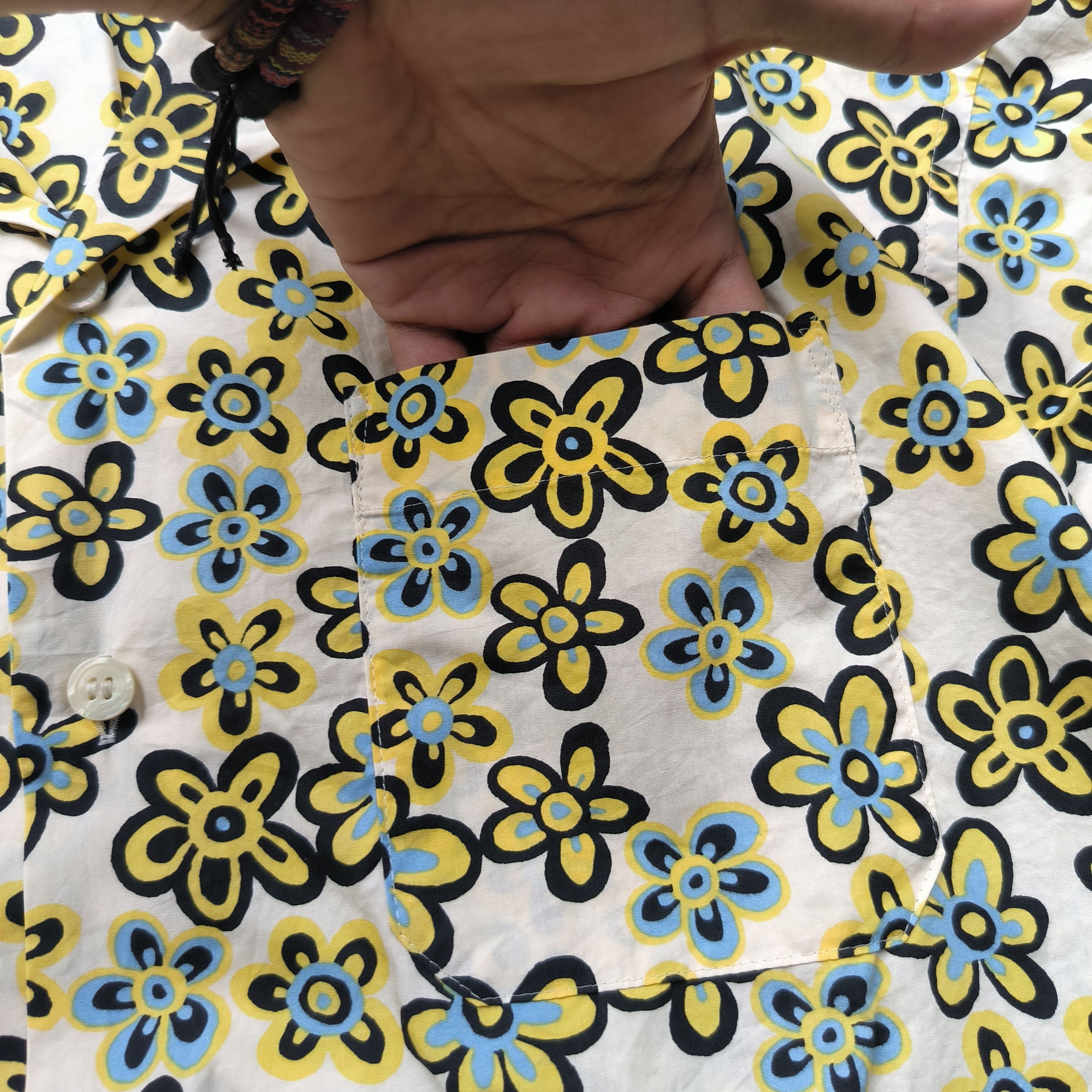 Marni × Uniqlo Uniqlo Marni Floral Oversize Shirt Size US S / EU 44-46 / 1 - 2 Thumbnail