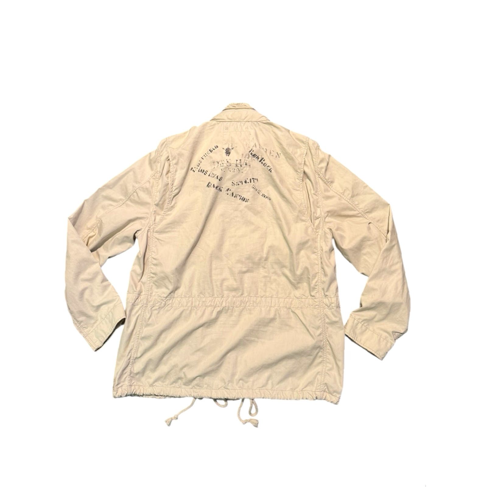 Ralph Lauren VINTAGE Ralph Lauren Denim & Supply M-65 Field Jacket XL White Logo Back Military Coat Men Size US XL / EU 56 / 4 - 7 Thumbnail