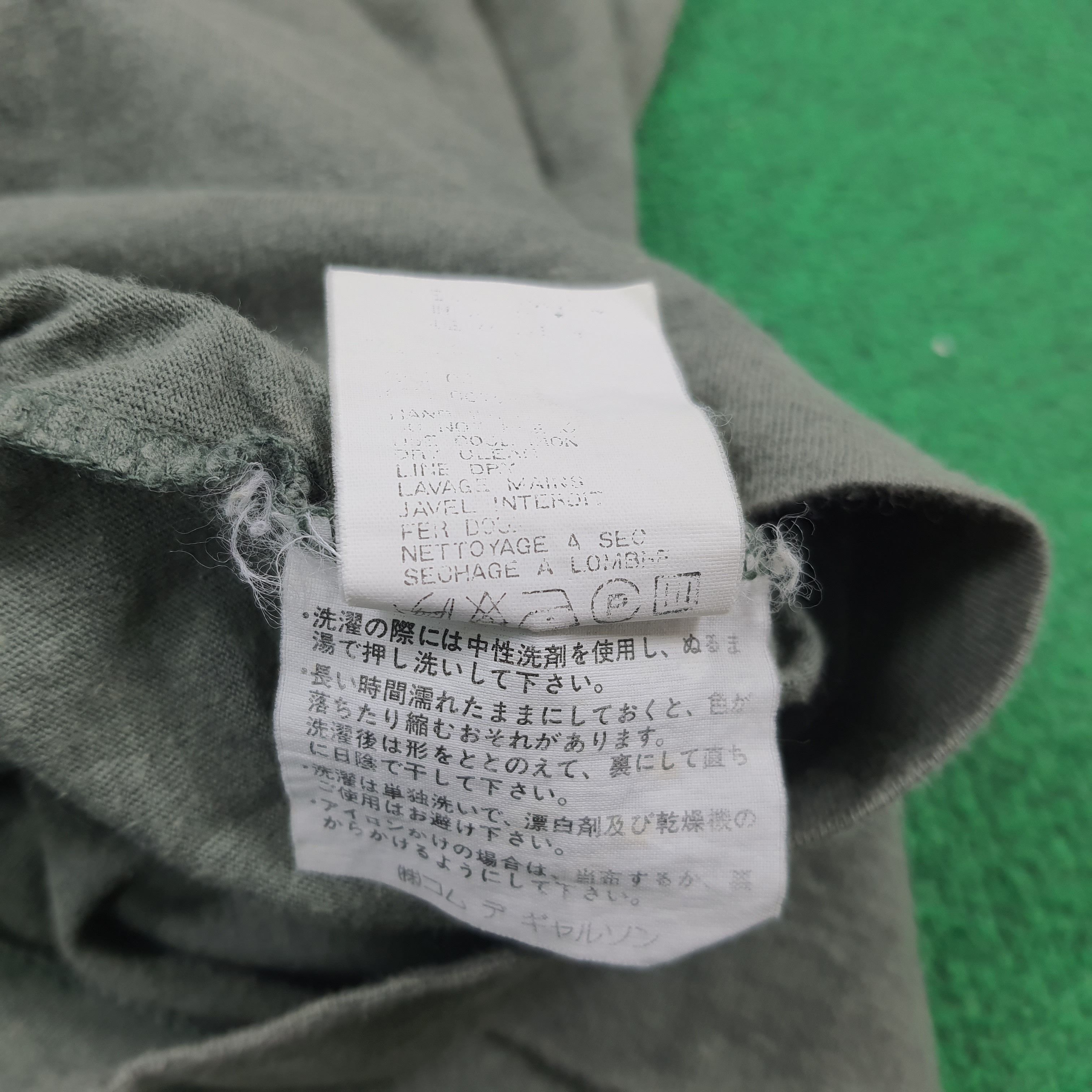 Comme des Garcons Homme Plus Vintage Comme Des Garcons Homme Plus Polo Zip Tee C294N61 Size US L / EU 52-54 / 3 - 6 Thumbnail