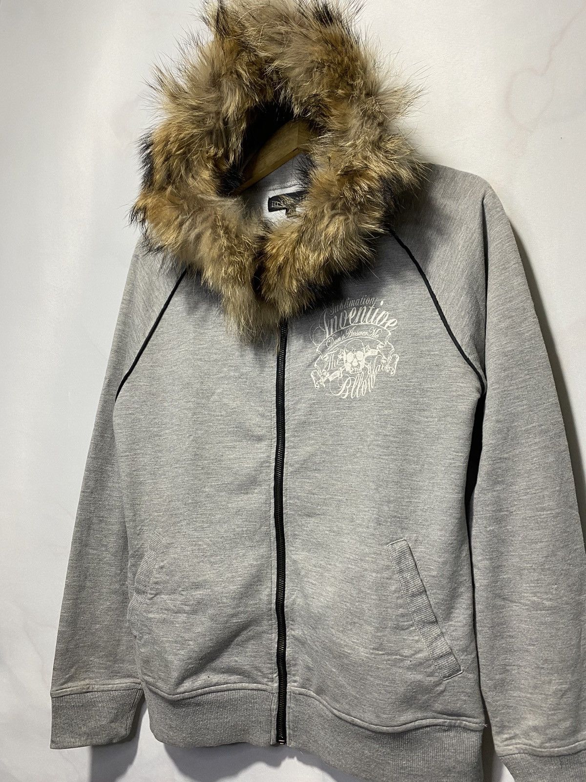 In The Attic × Japanese Brand In the attic skull sublimation fur hoodie Size US L / EU 52-54 / 3 - 2 Thumbnail