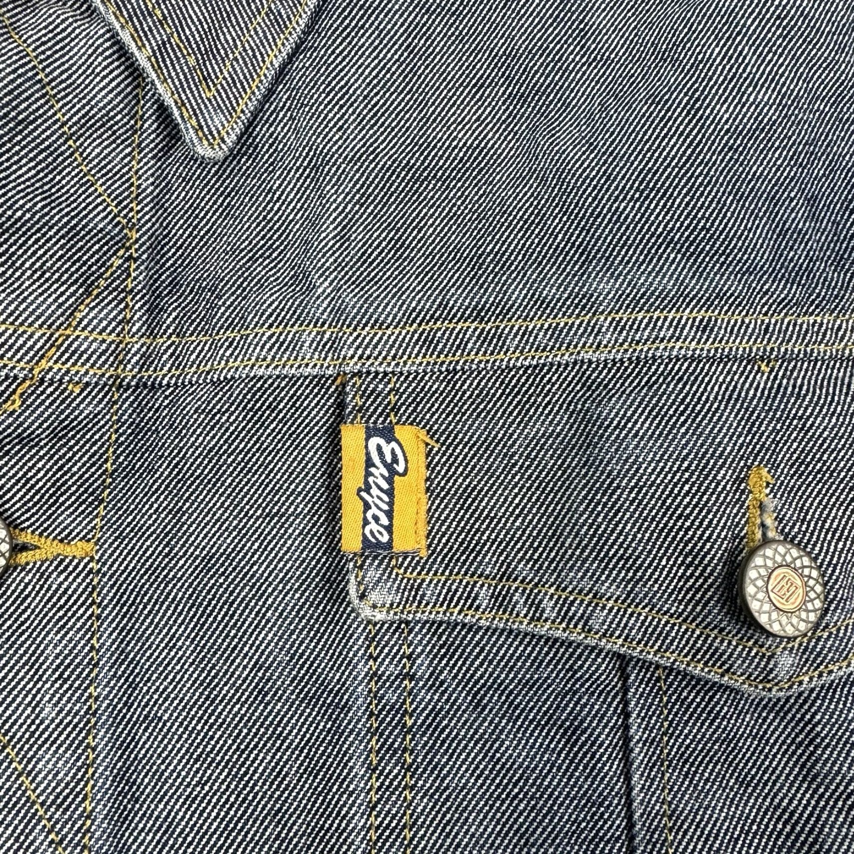 Enyce Vintage Enyce Denim Jacket Adult 2XL Blue Baggy Hip Hop Hipster Y2K 90s Chore Size US XXL / EU 58 / 5 - 3 Thumbnail